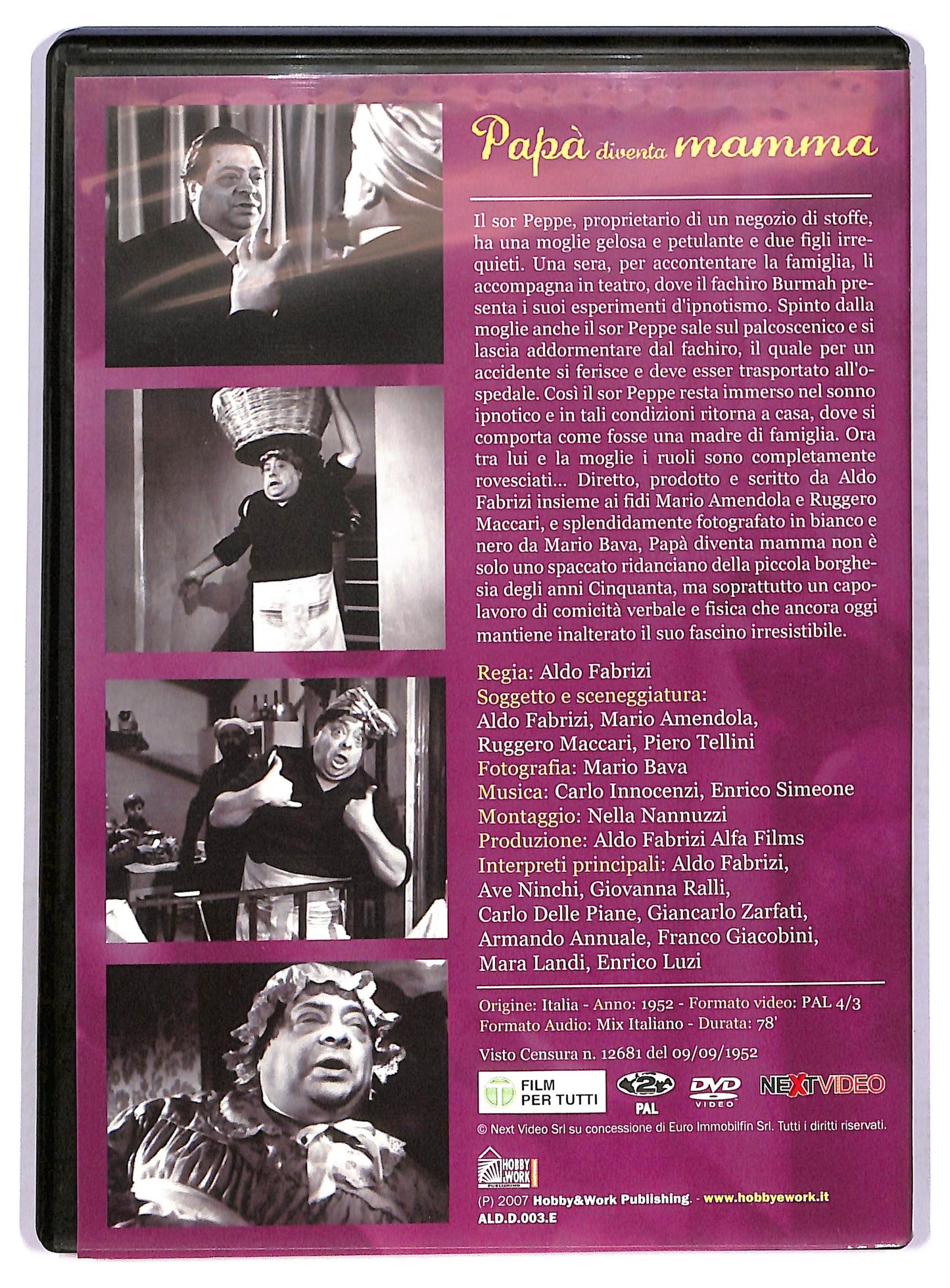 EBOND Papa diventa mamma EDITORIALE DVD D750045