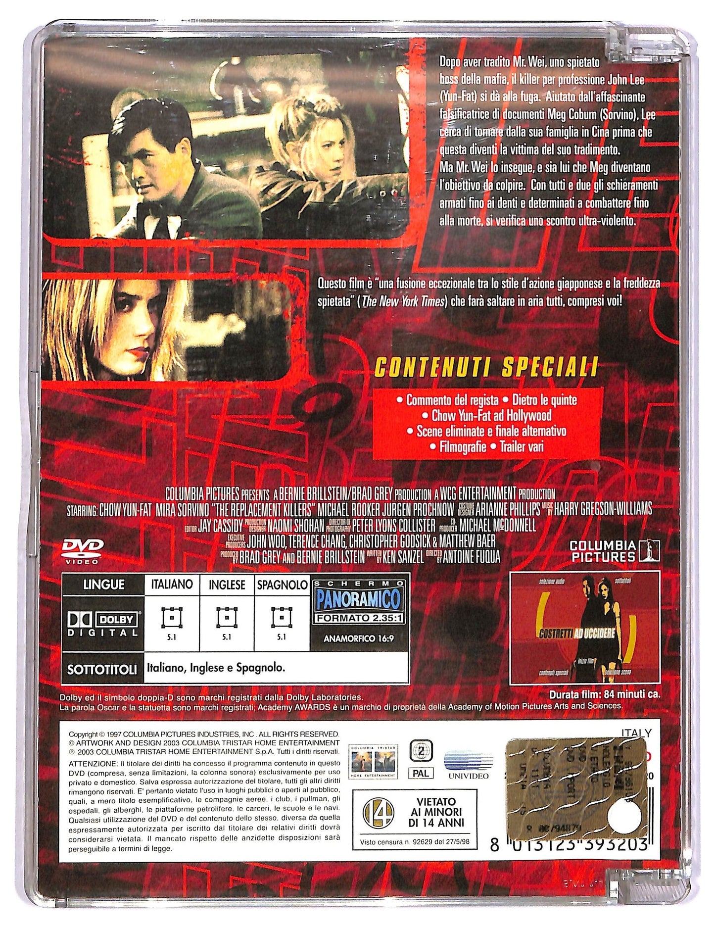 EBOND Costretti ad uccidere EDIZIONE SPECIALE SJB DVD D750063