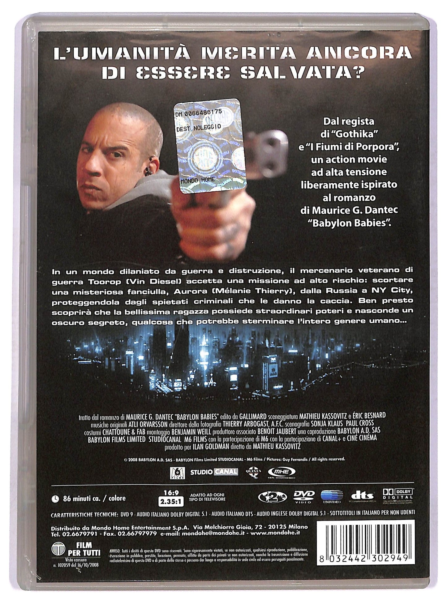 EBOND babylon a.d. DVD D750122