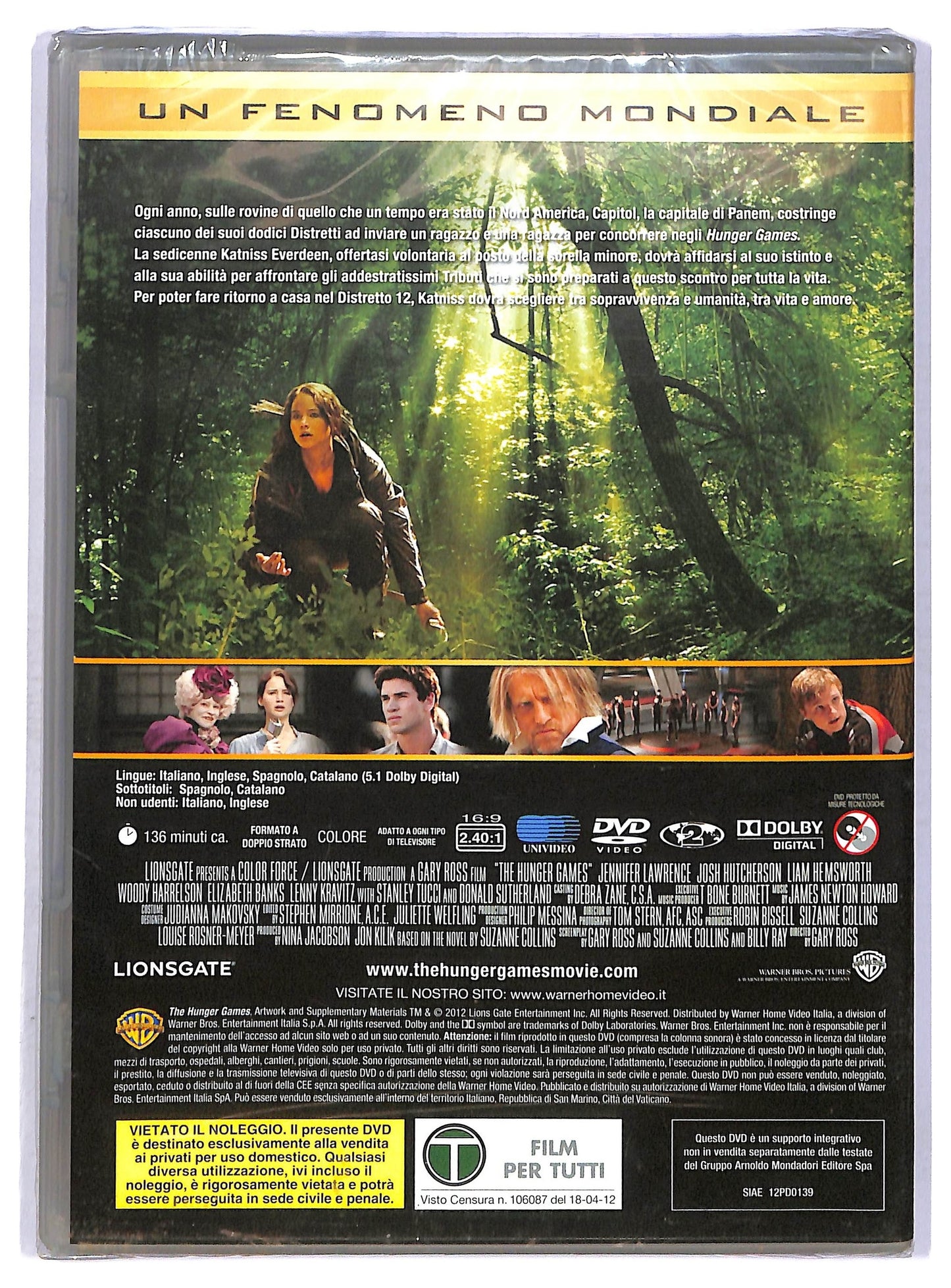 EBOND Hunger Games  EDITORIALE DVD D750239