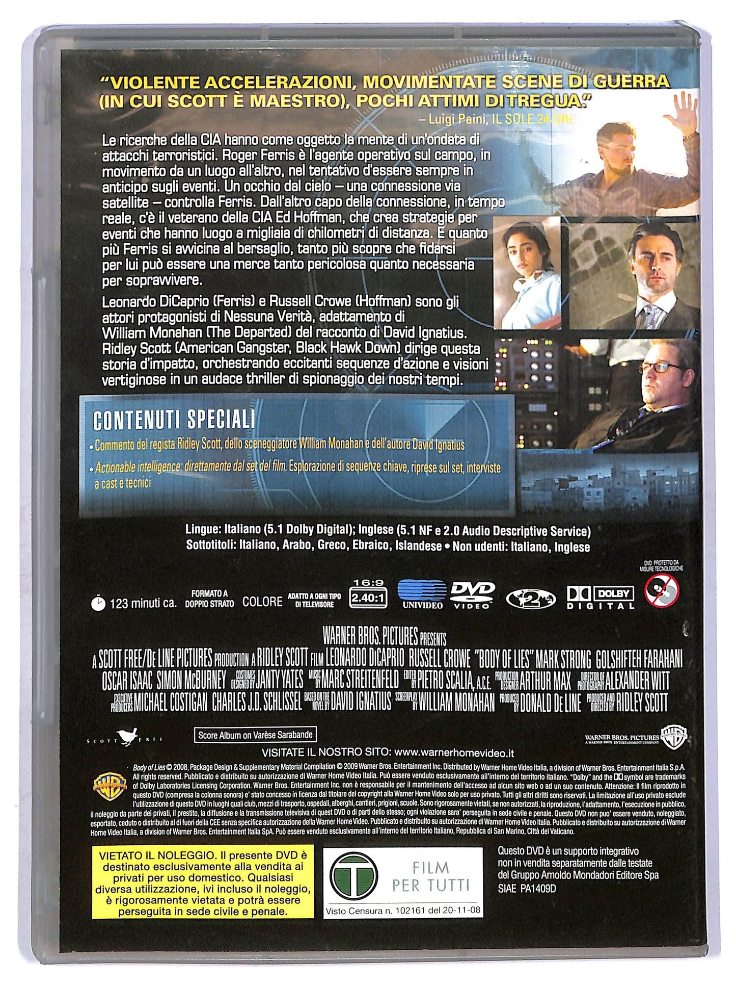EBOND Nessuna Verita  DVD Editoriale D750261