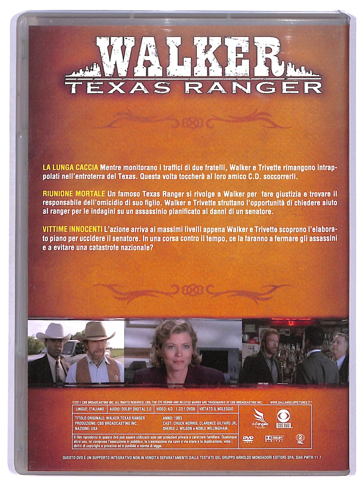 EBOND Walker Texas Ranger Prima Stagione disco 7 EDITORIALE DVD D750330