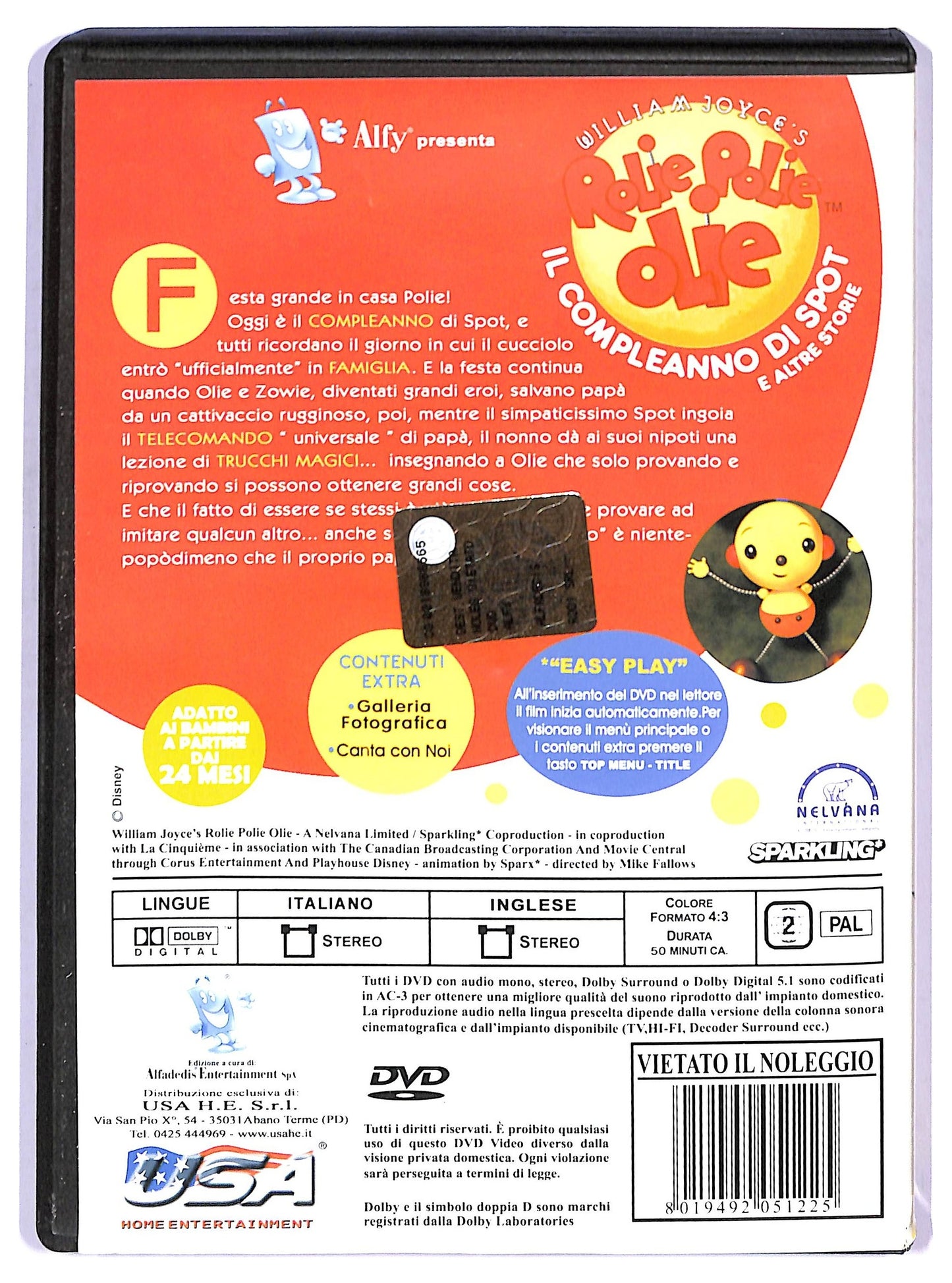 EBOND Rolie Polie Olie Vol.3 - Il compleanno di Spot e altre storie DVD D750340