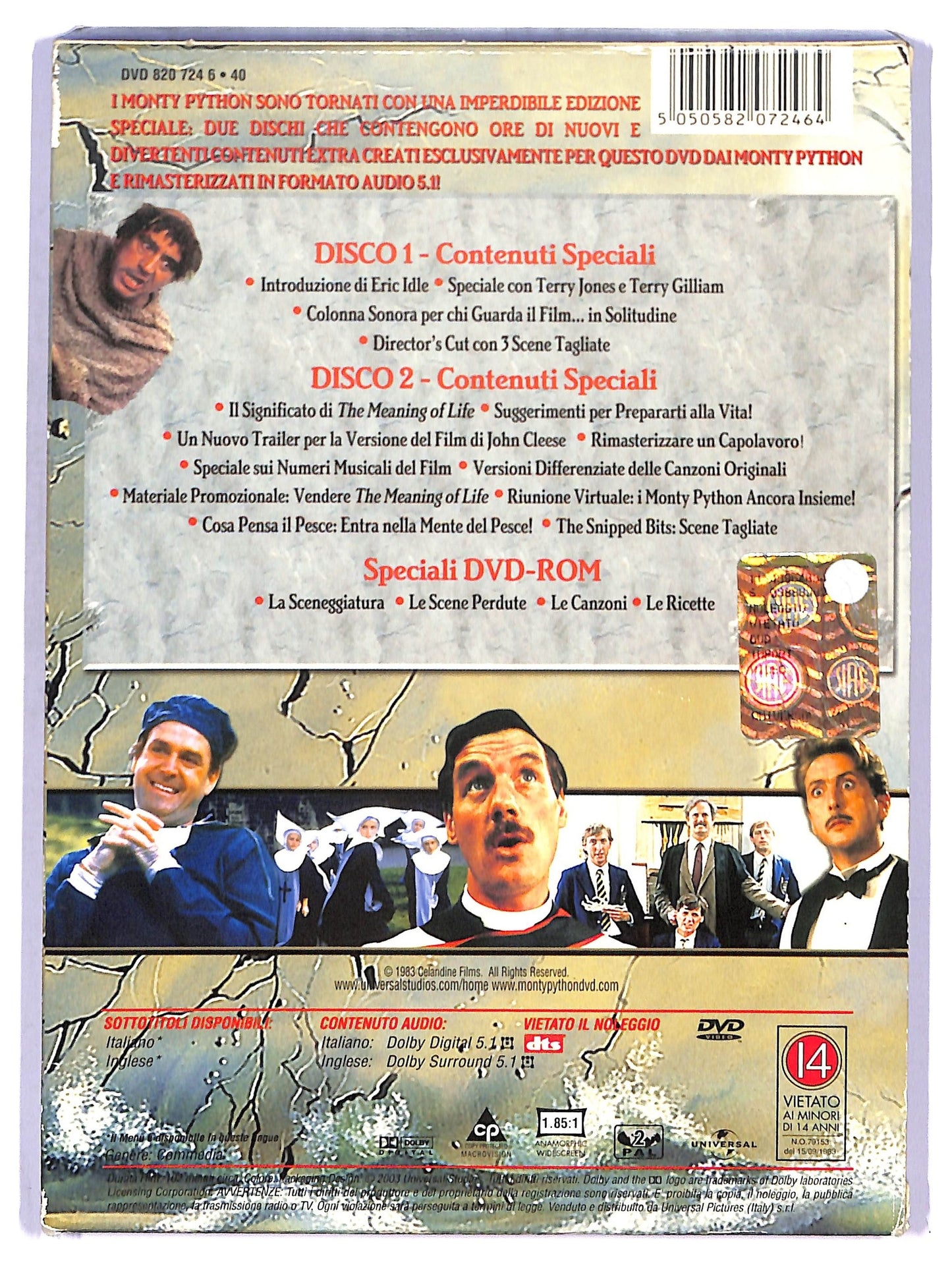 EBOND Monty Python's The Meaning Of Life - Il Senso Della Vita (2 DVD) SPECIAL EDITION D750446