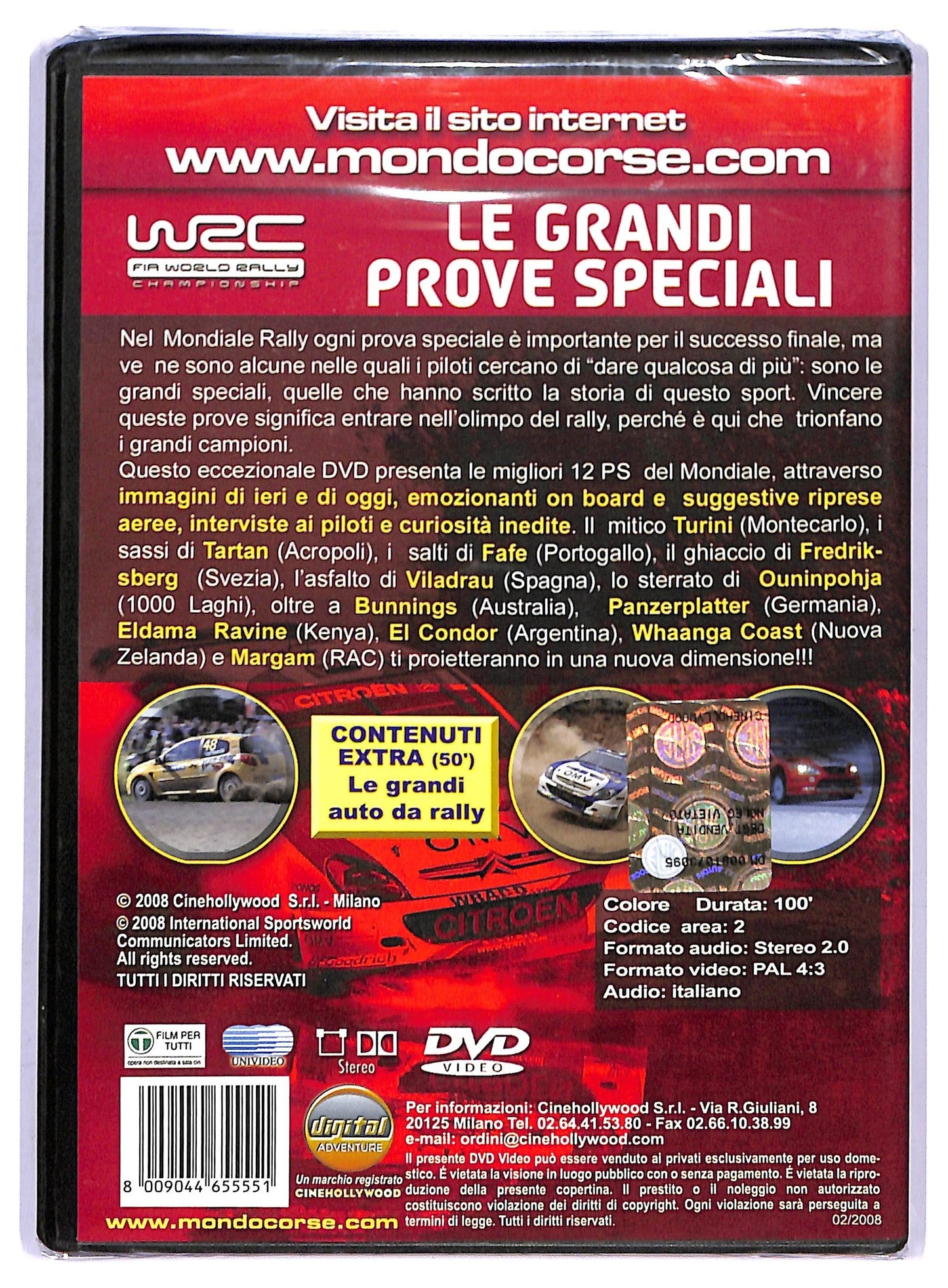 EBOND WRCRally - Le grandi prove speciali DVD D750531