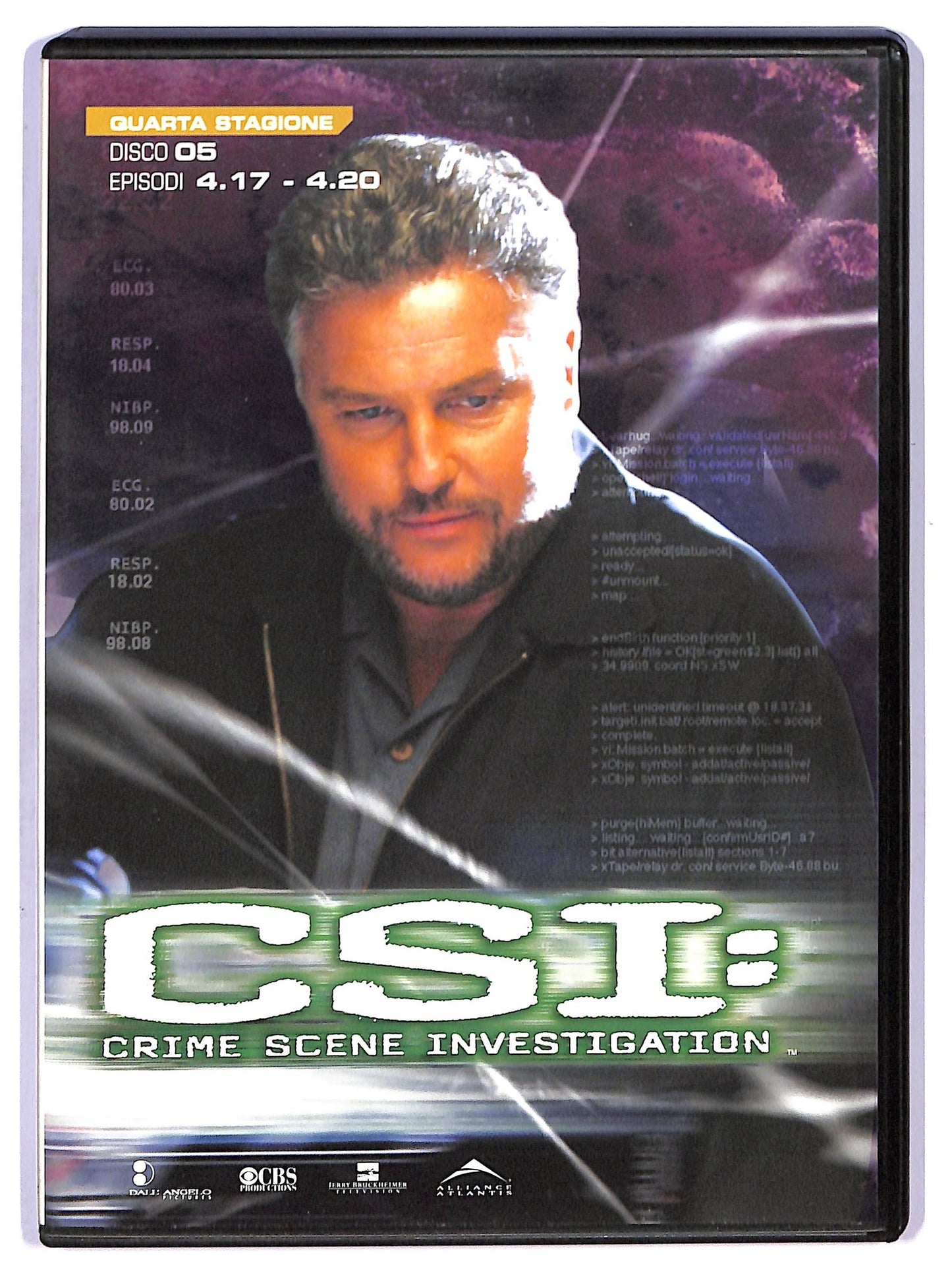 EBOND CSI Crime scene investigation quarta stagione disco 5 DVD EDITORIALE D750613