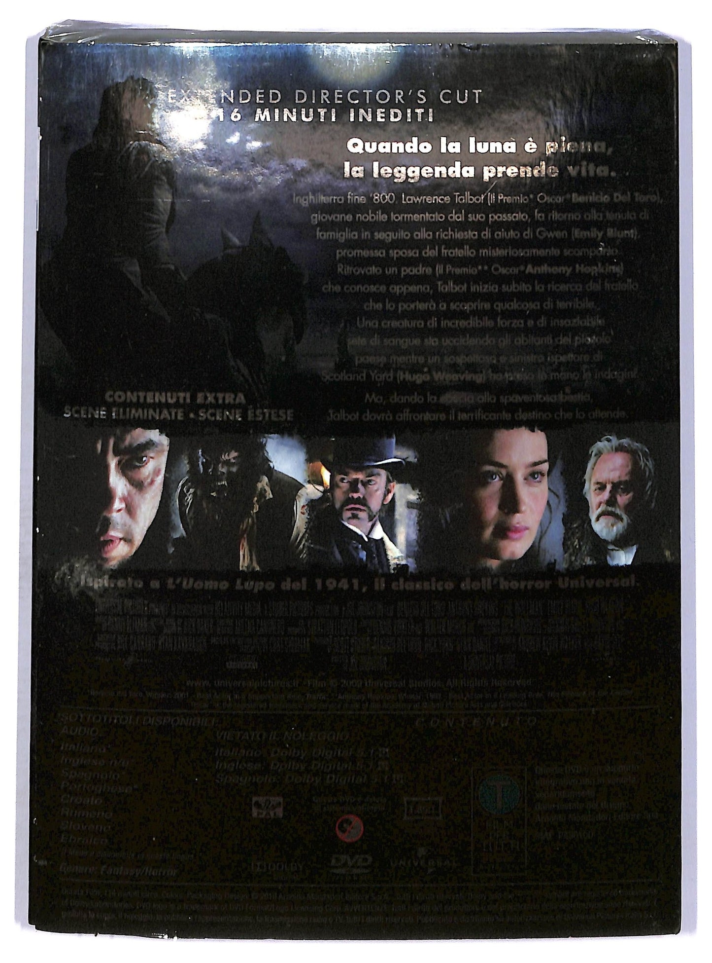 EBOND Wolfman Slipcase EDITORIALE  DVD D750702