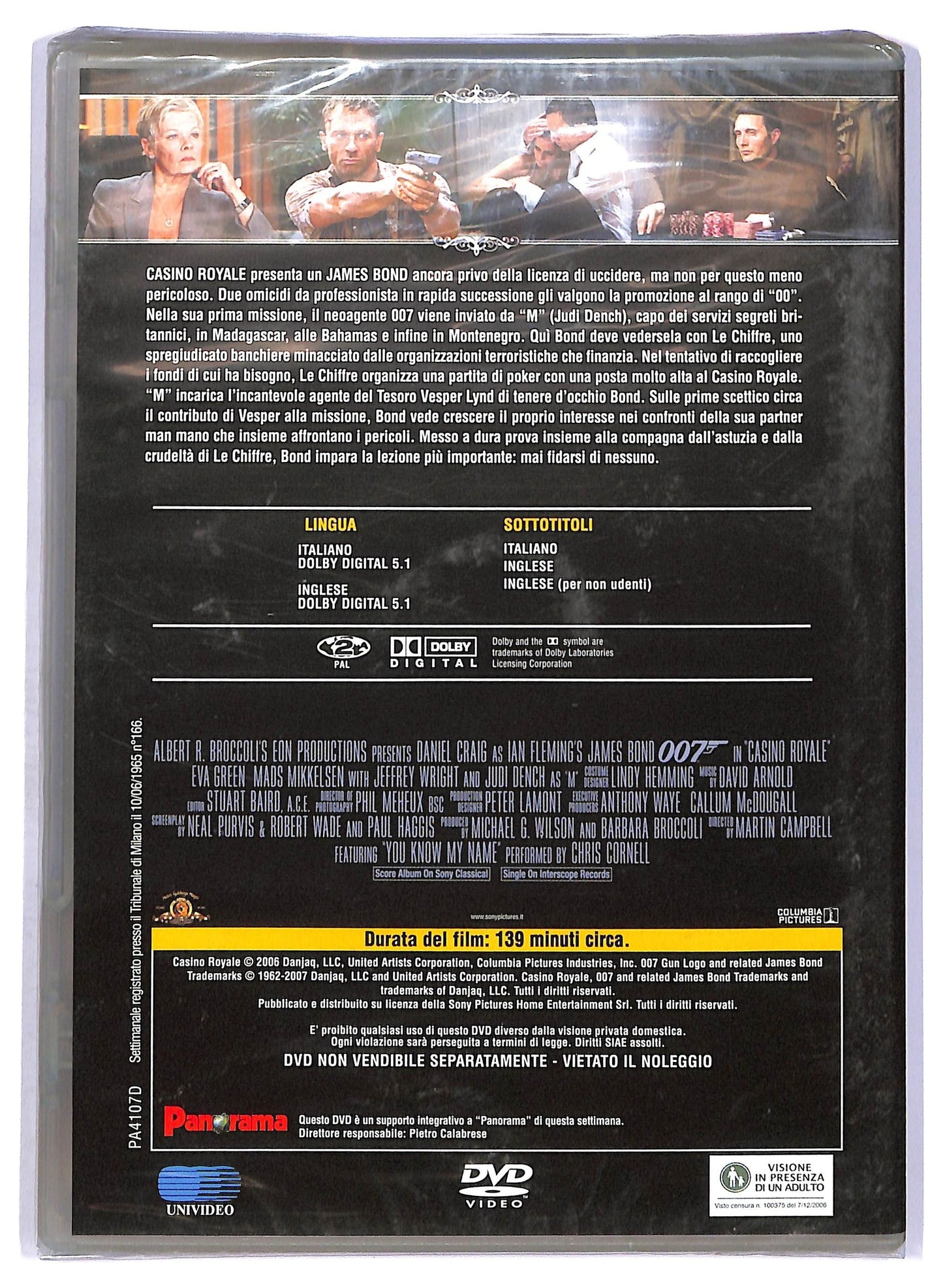 EBOND Casino Royale  DVD  Editoriale D750722