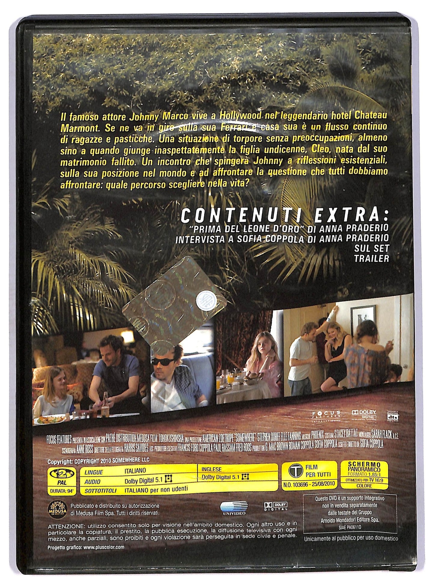 EBOND Somewhere  EDITORIALE DVD D750930
