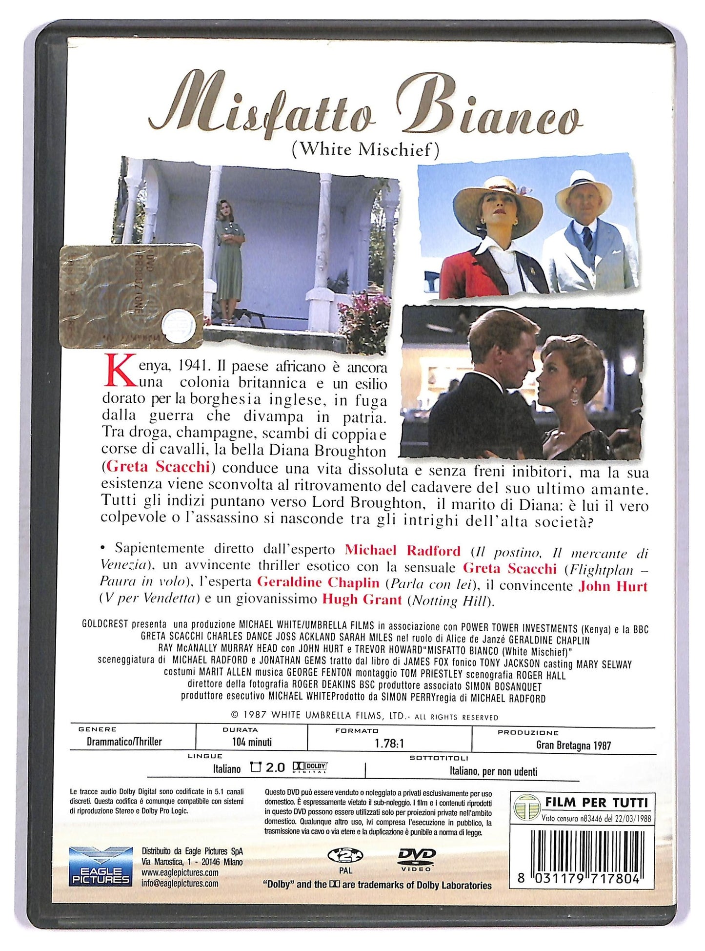 EBOND Misfatto bianco DVD D750934