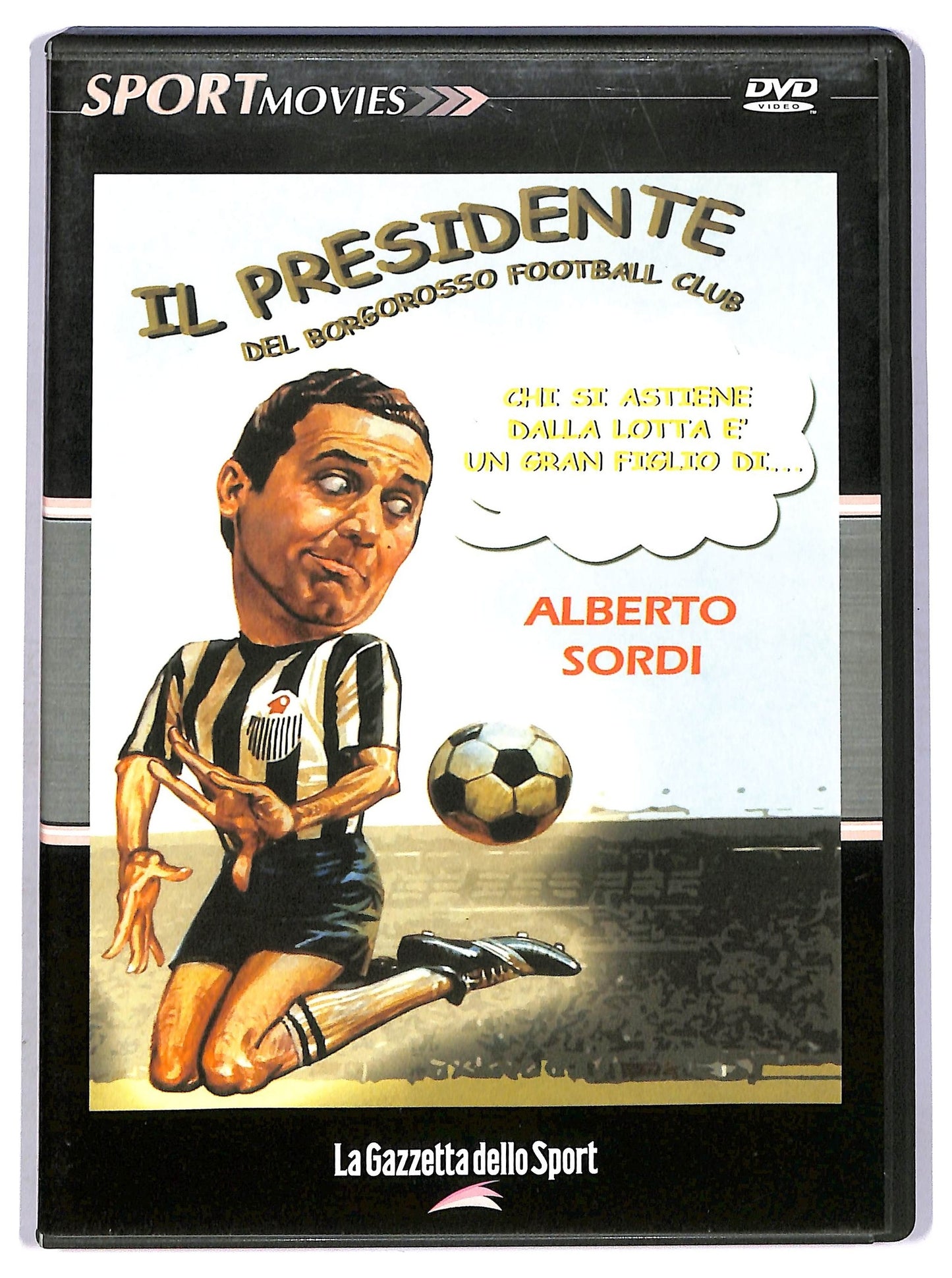 EBOND Il presidente del Borgorosso Football Club EDITORIALE DVD D751033