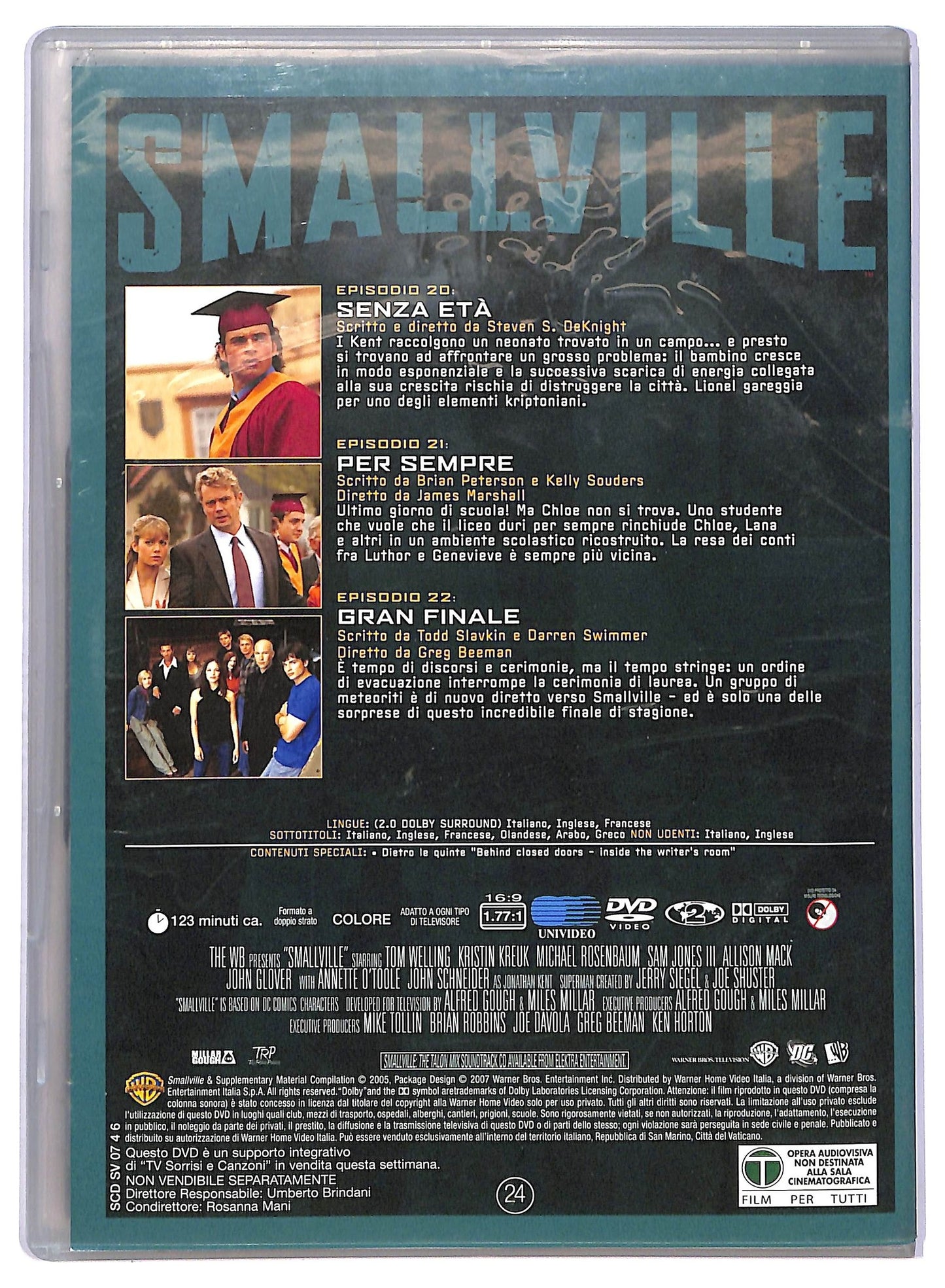 EBOND Smallville Stagione 4 Disco 6 EDITORIALE DVD D751124