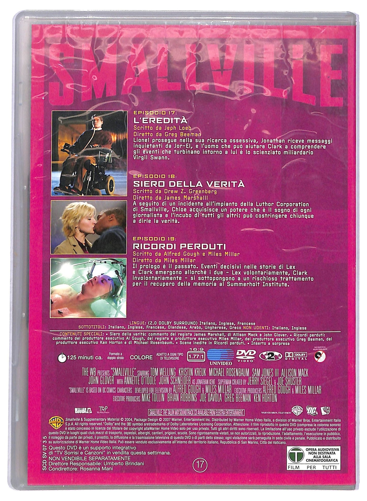 EBOND Smallville stagione 3 disco 5 EDITORIALE DVD D751134