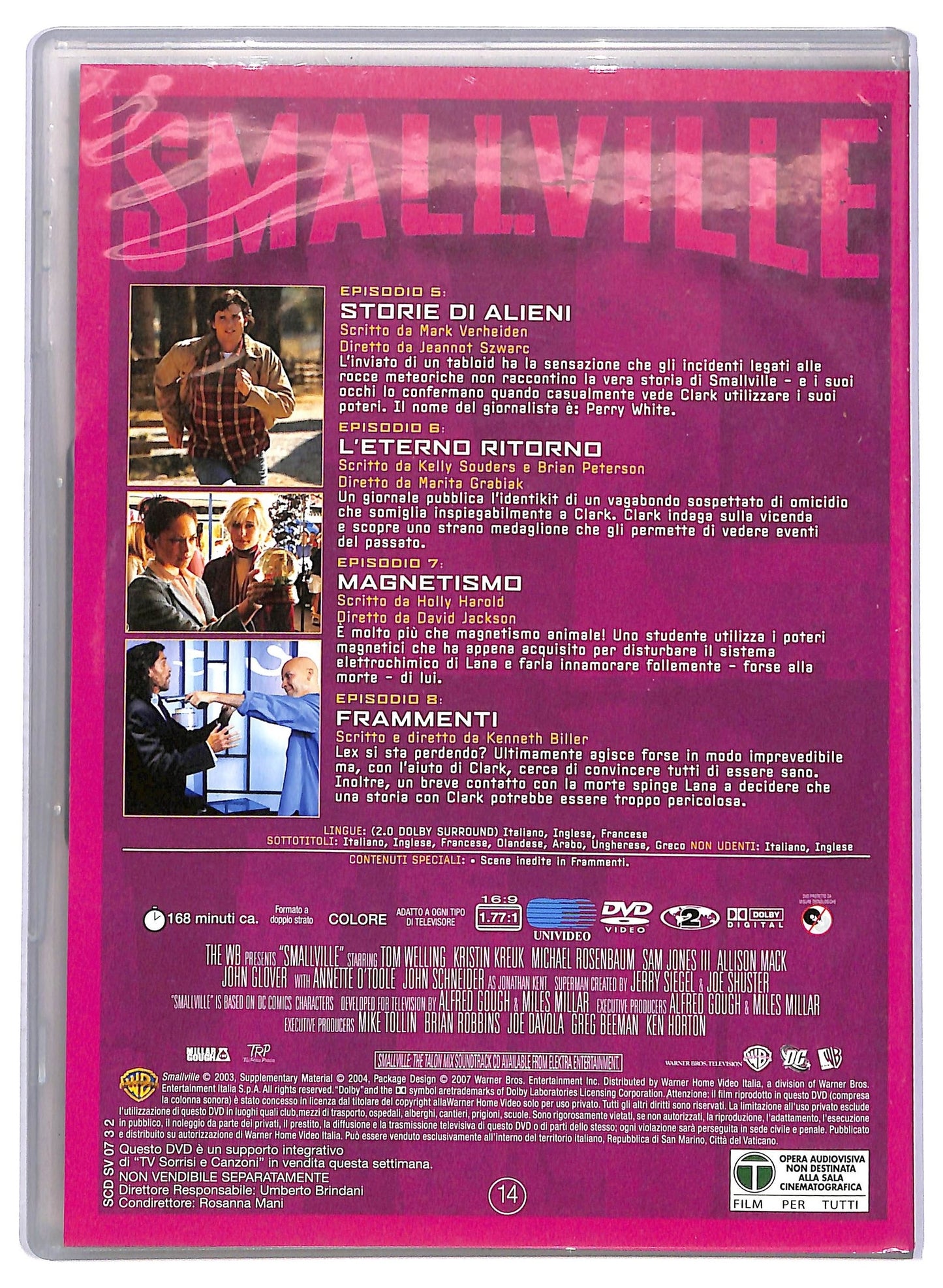 EBOND Smallville stagione 3 disco 2 EDITORIALE DVD D751135