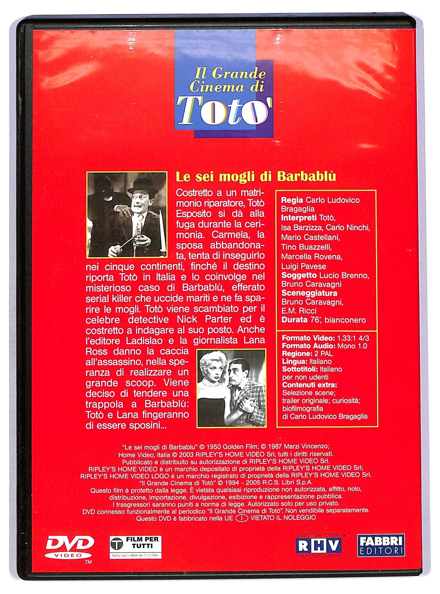 EBOND Le sei mogli di Barbablu EDITORIALE DVD D751175