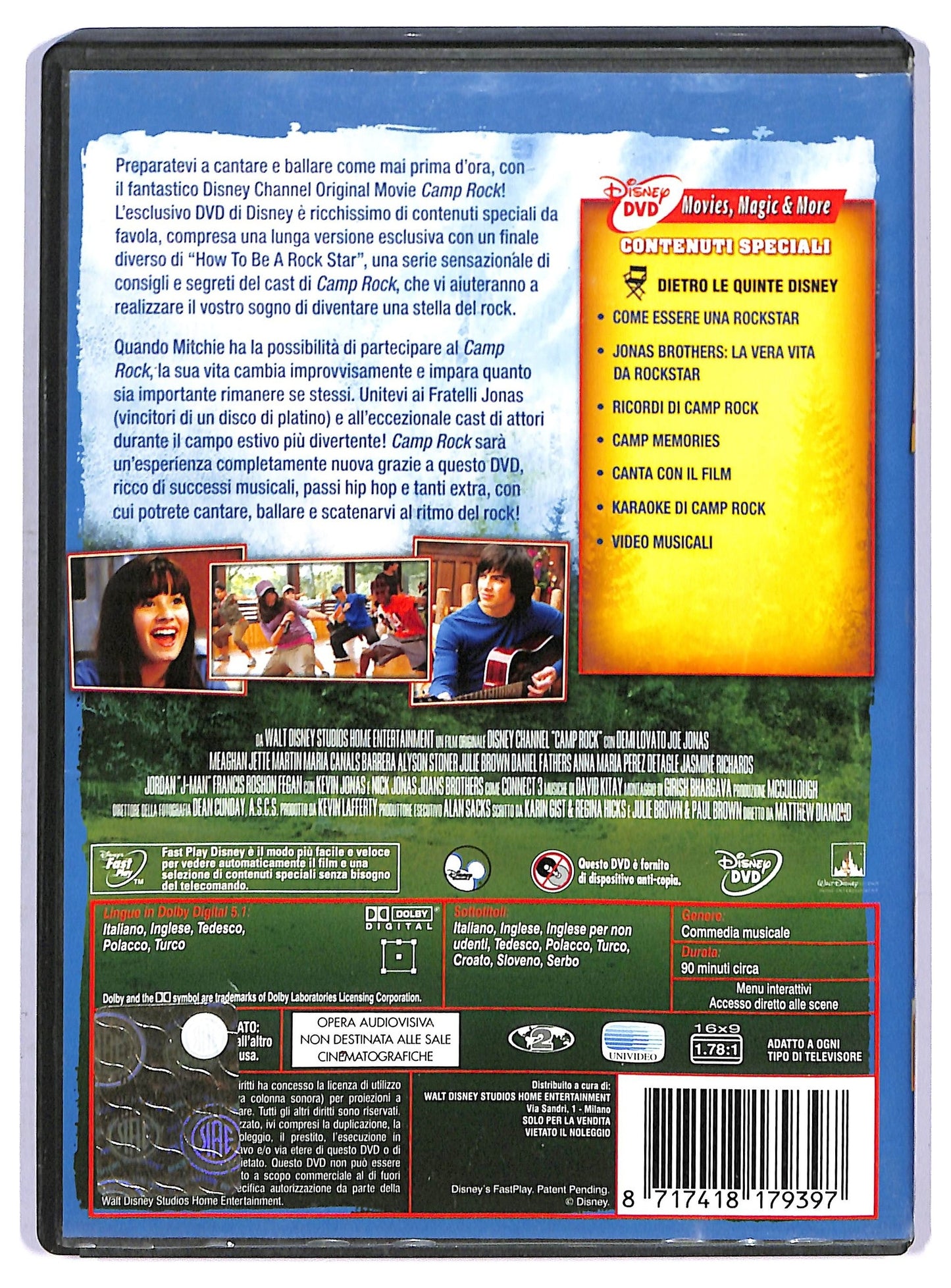 EBOND Camp Rock - Extended Rock Star Edition DVD D751258