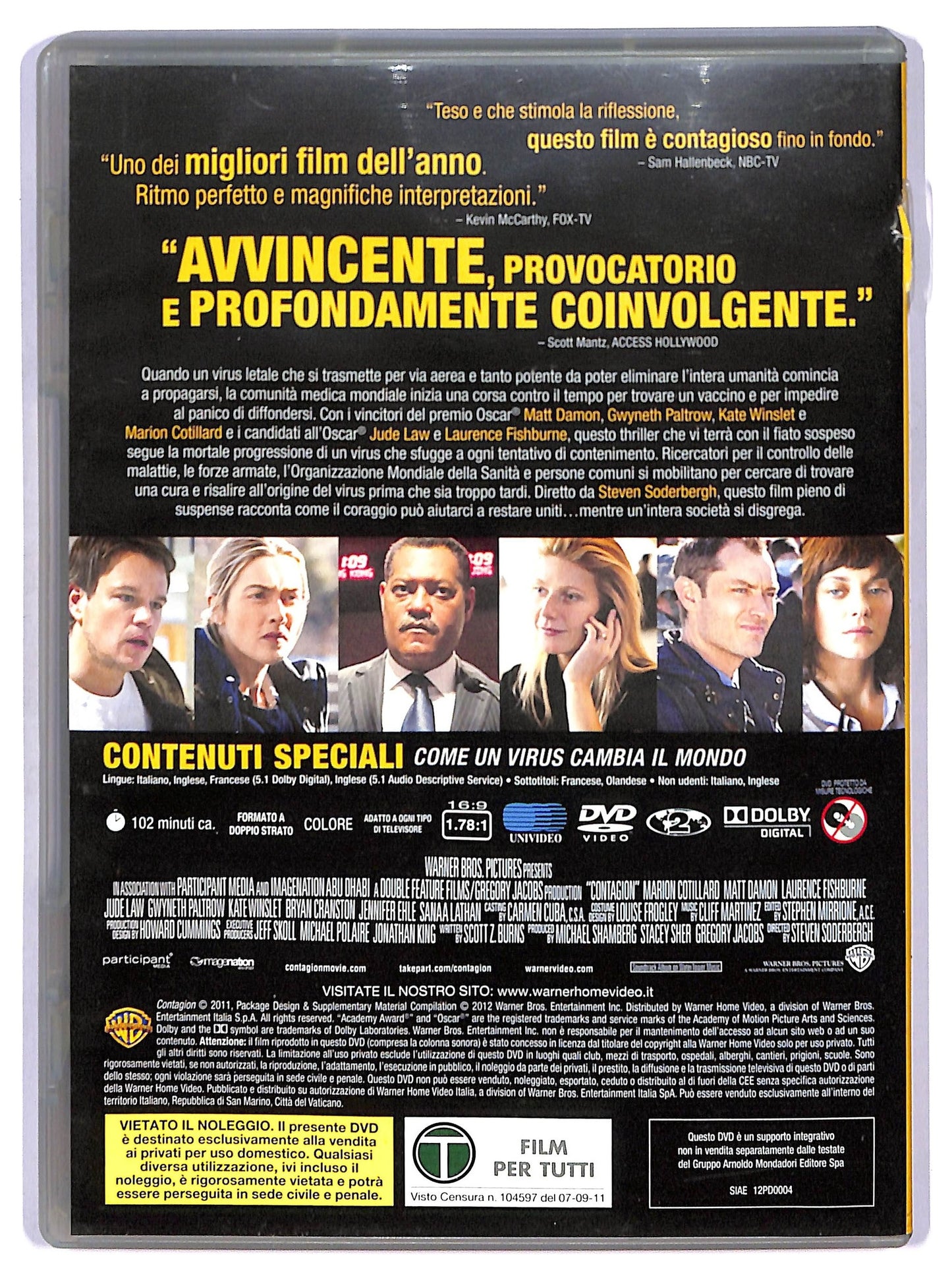 EBOND Nessuno e Immune Alla Paura  DVD D751337