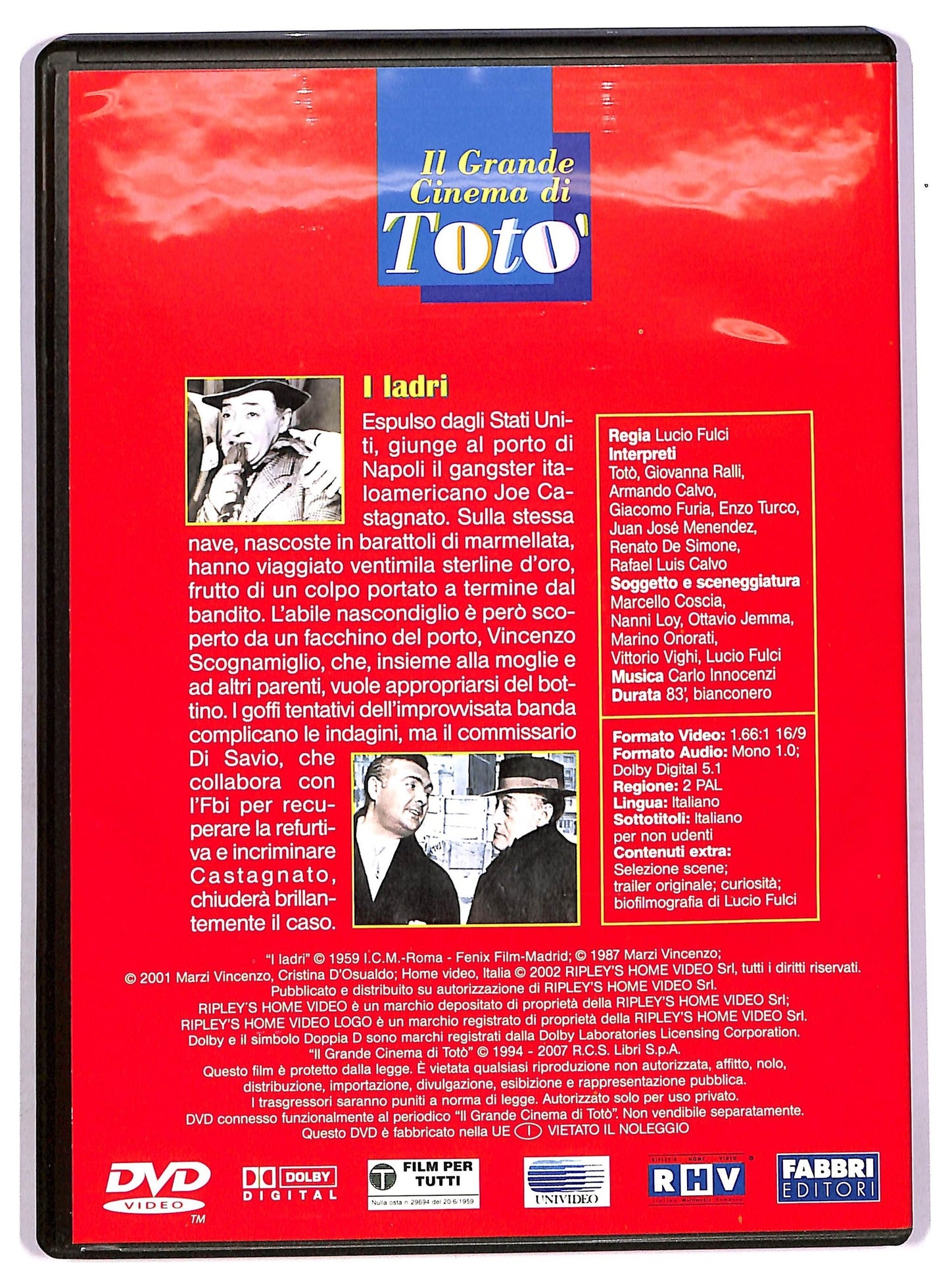 EBOND I ladri  EDITORIALE DVD D751719