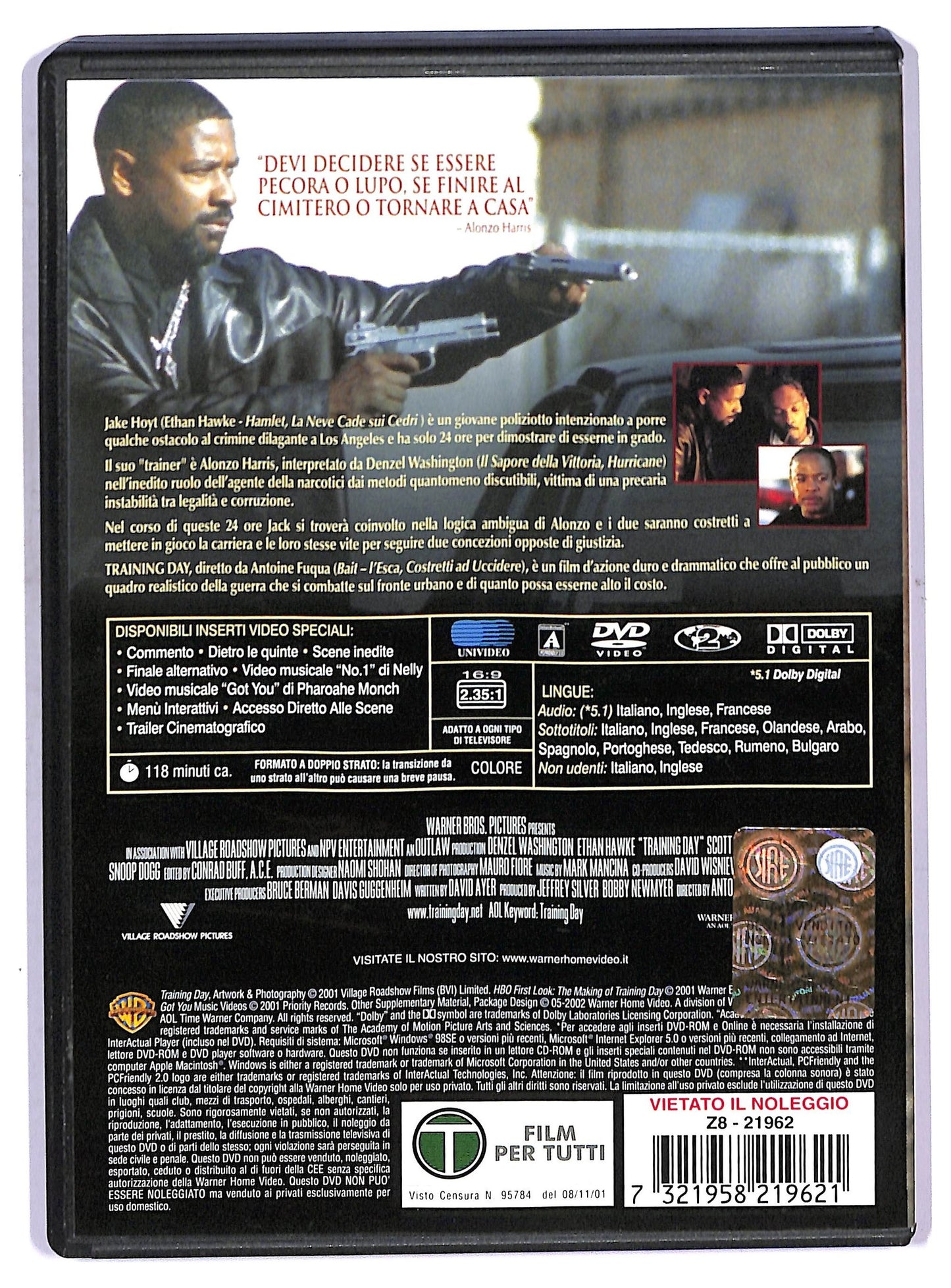 EBOND Training Day  DVD D752038