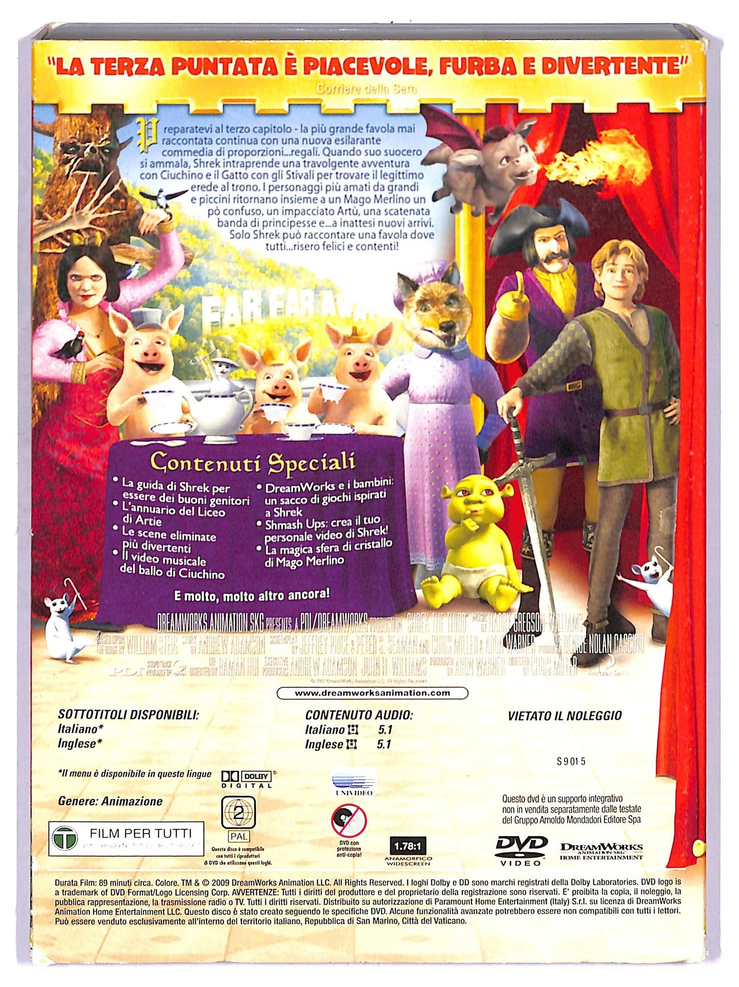 EBOND shrek terzo DVD D752111