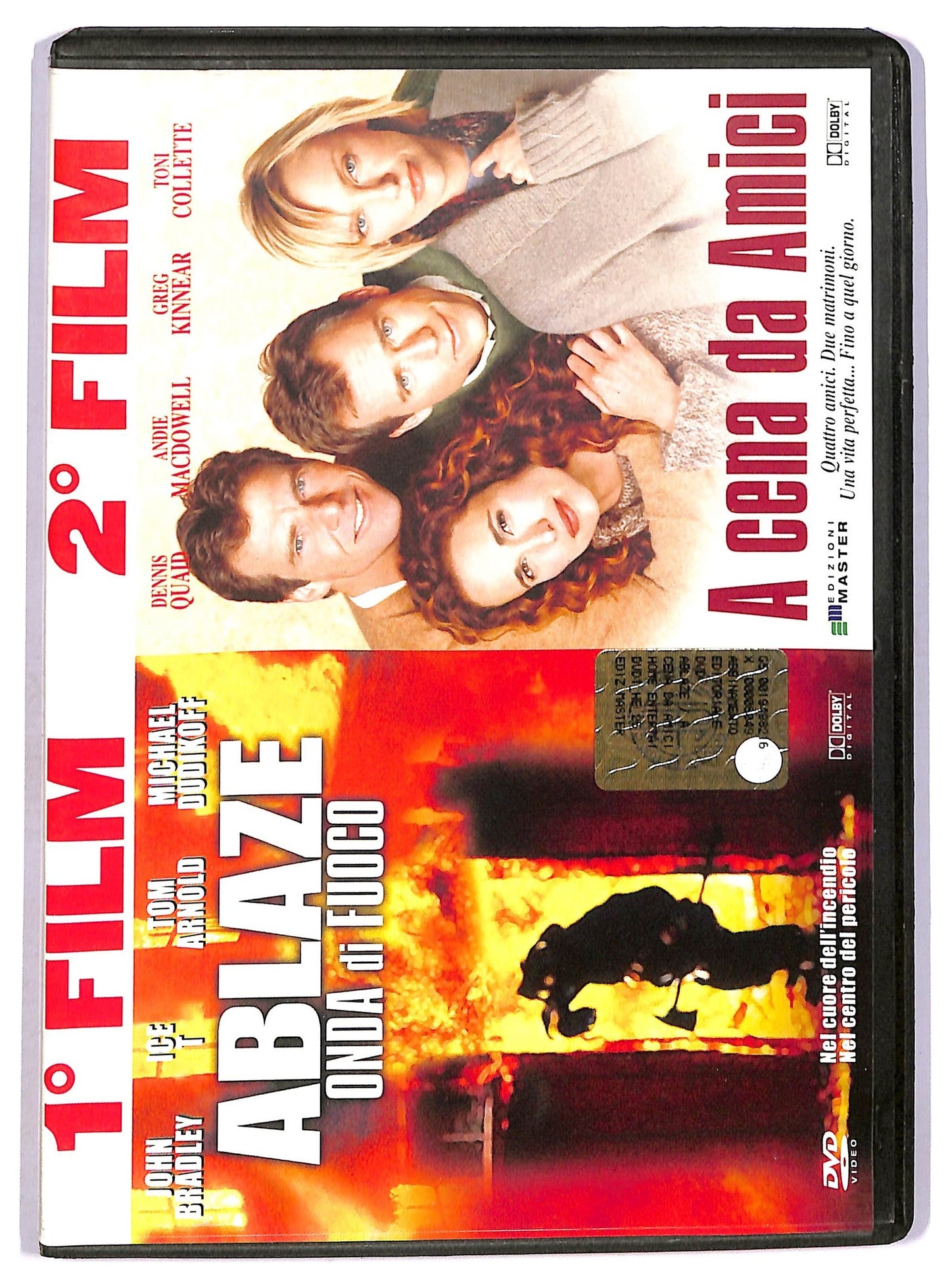 EBOND Ablaze Onda di fuoco +  A cena da amici EDITORIALE DVD D752249