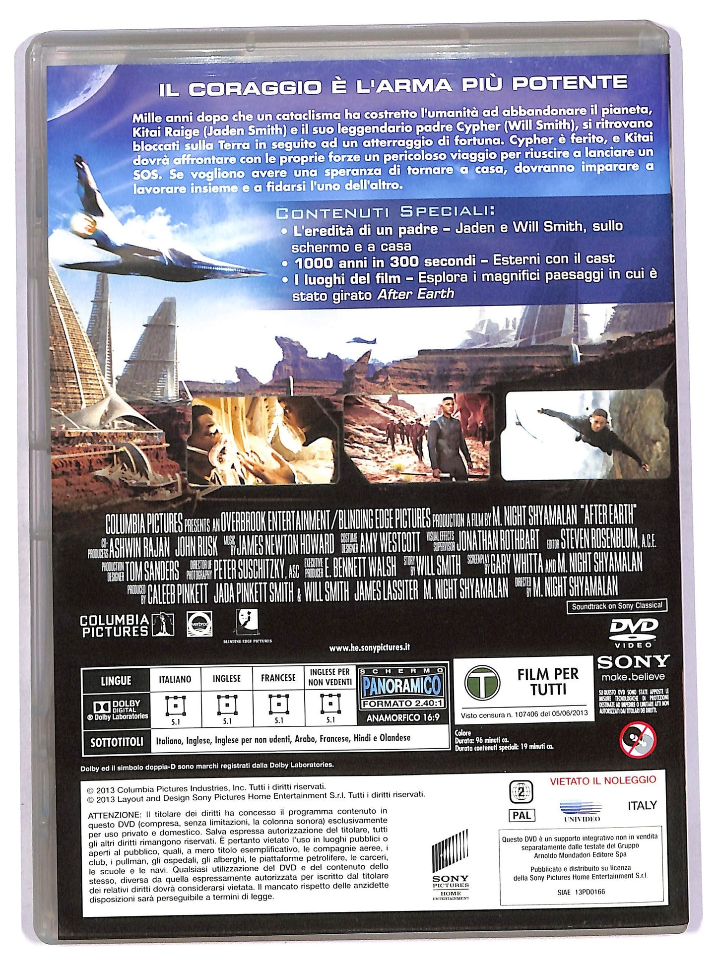 EBOND After Earth EDITORIALE DVD D752328
