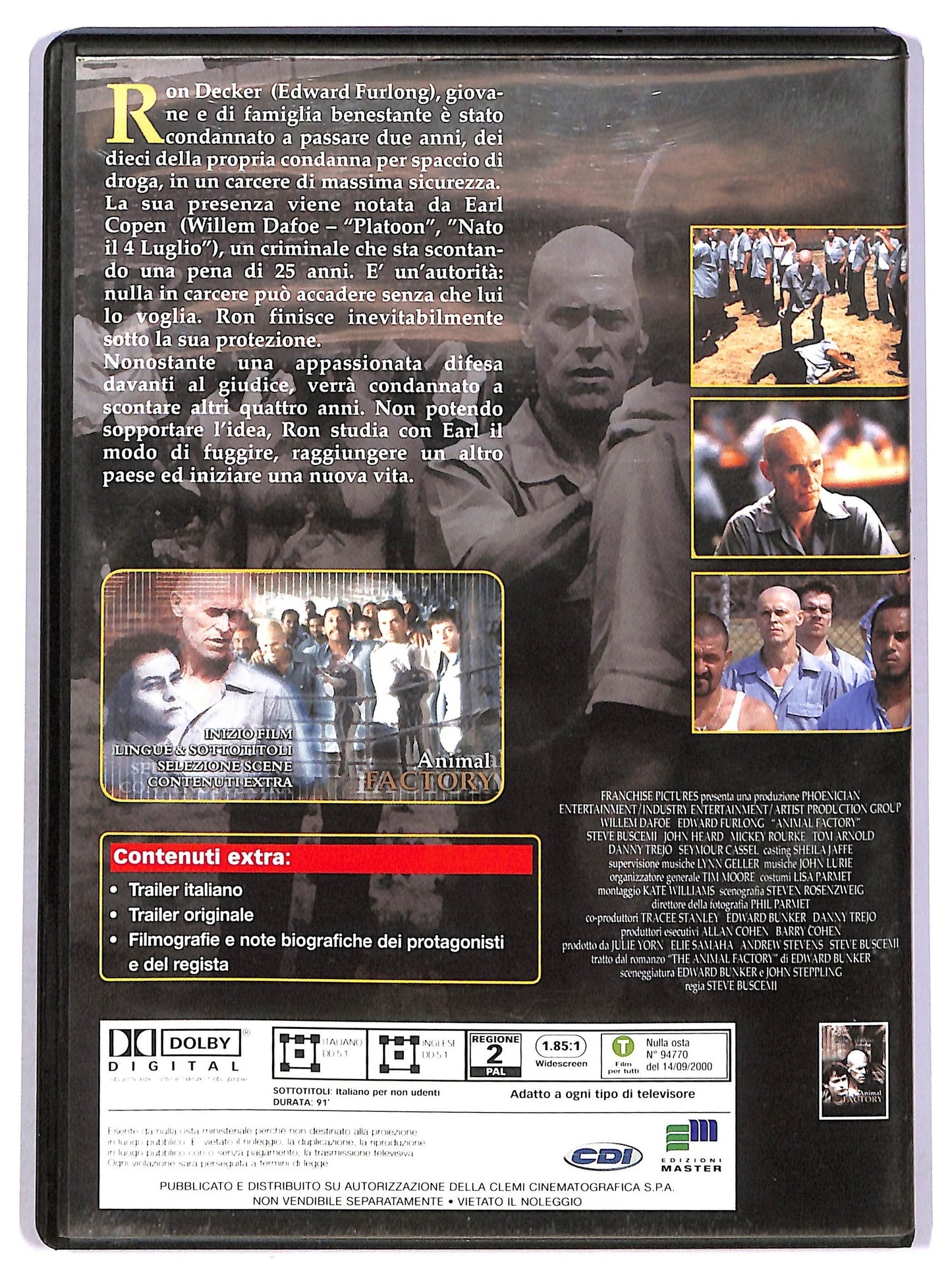 EBOND Animal Factory  EDITORIALE DVD D752342