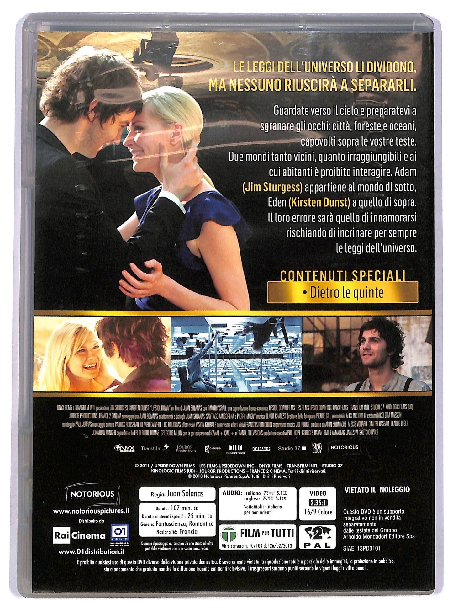 EBOND Upside Down EDITORIALE DVD D752363