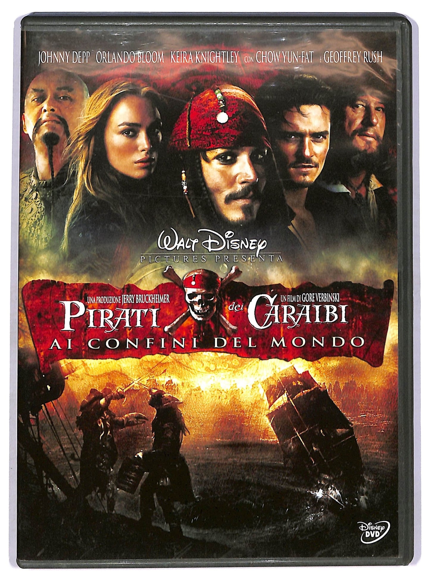 EBOND Pirati Dei Caraibi Ai Confini Del Mondo Con Johnny Depp DVD D752418