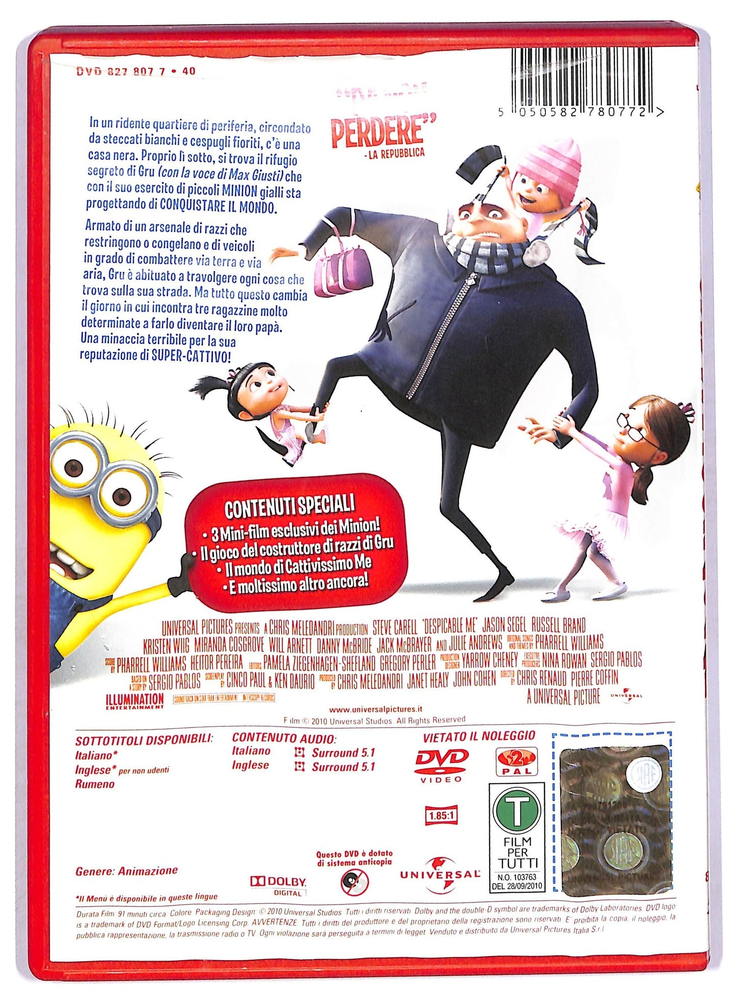 EBOND cattivissimo me DVD D752447