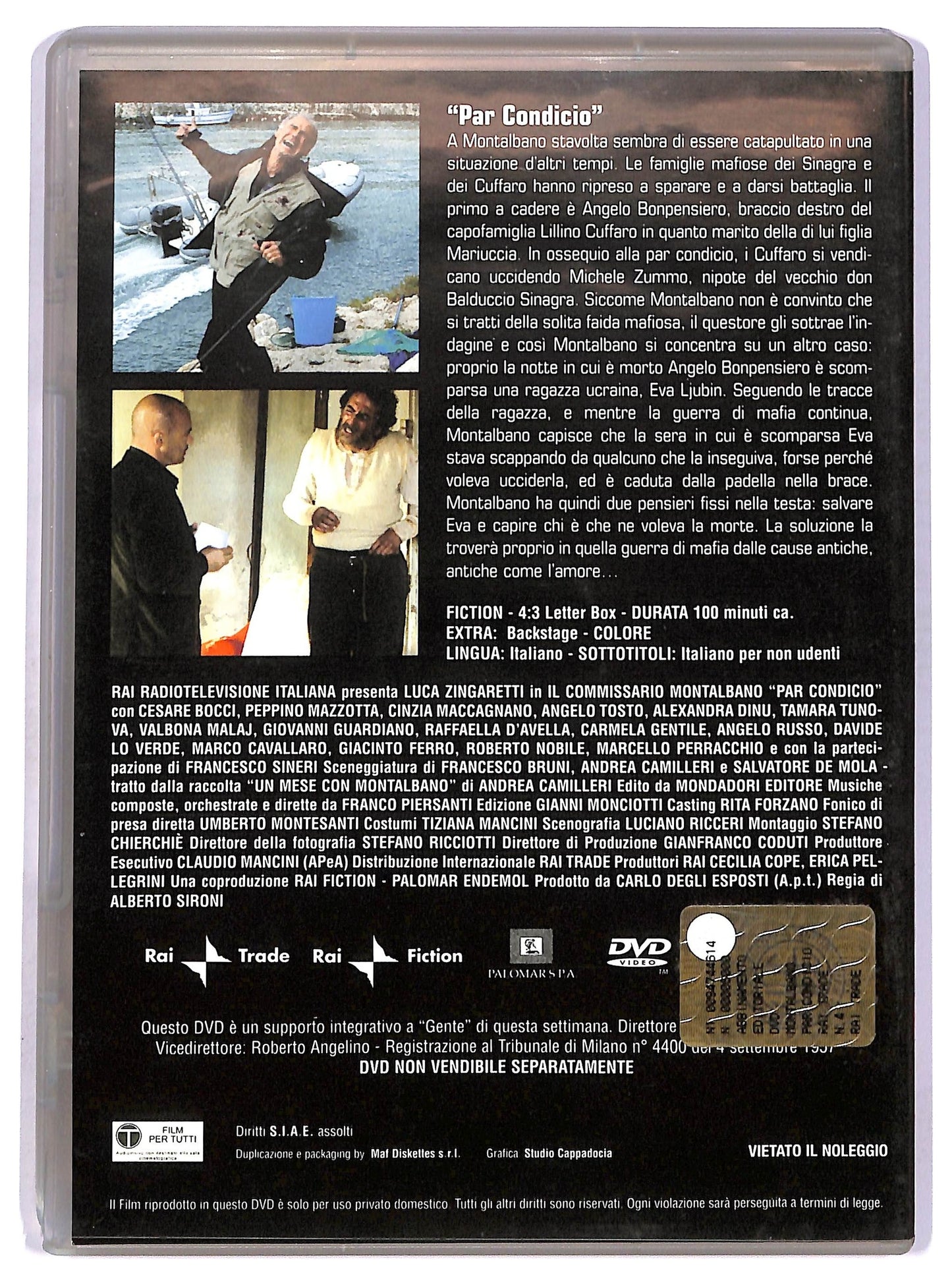EBOND Montalbano - Par condicio Volume 4  EDITORIALE  DVD D752511