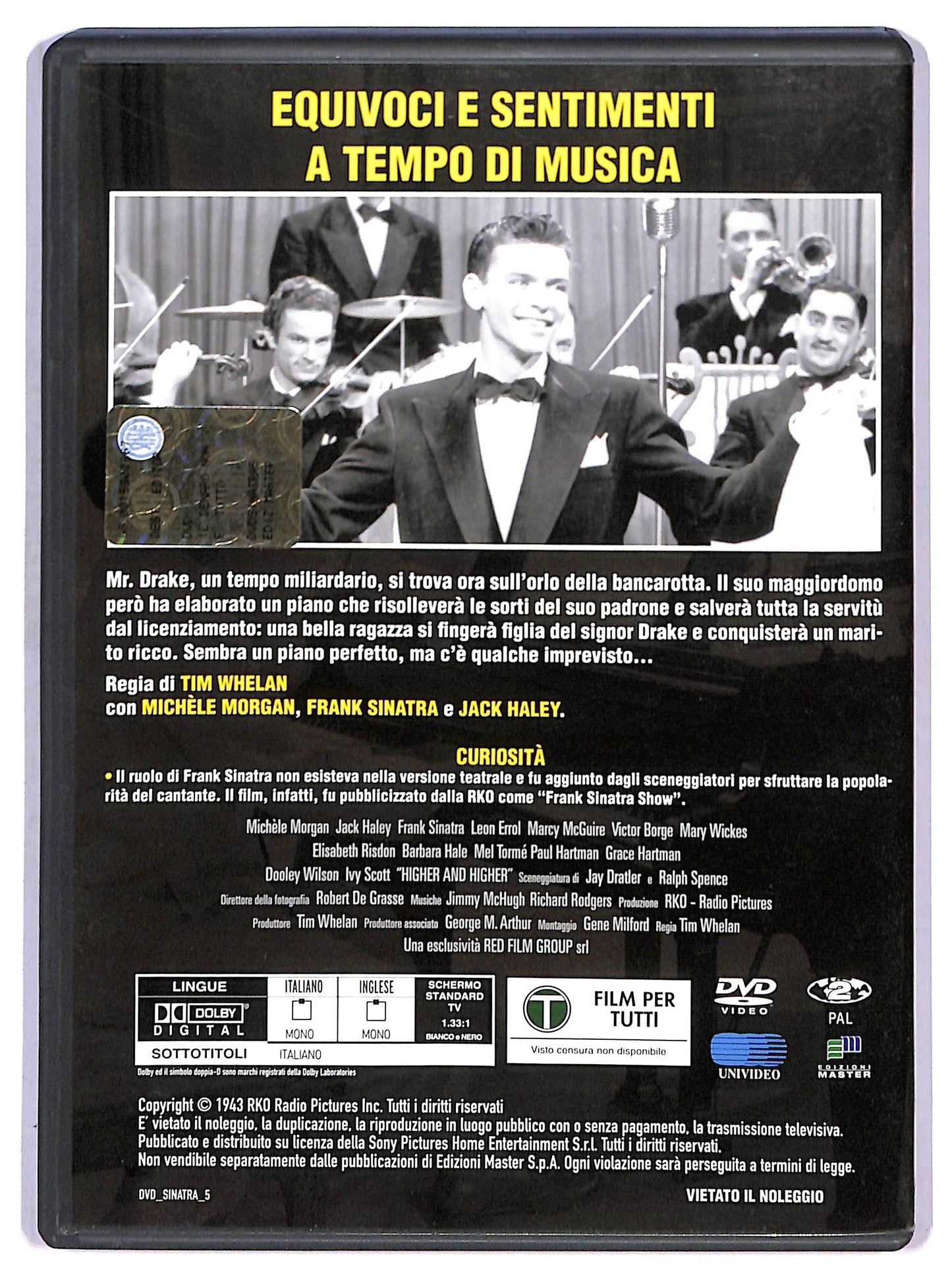 EBOND Il denaro non e tutto  EDITORIALE DVD D752636