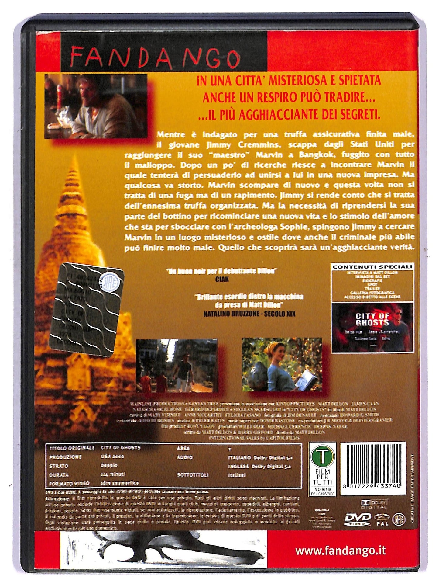 EBOND city of ghosts DVD D752644