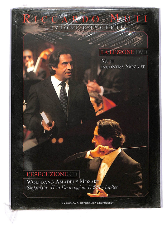 EBOND La lezione + l'esecuzione CD e DVD - Riccardo muti sinfonia n 41 mozart EDITORIALE DVD D752848