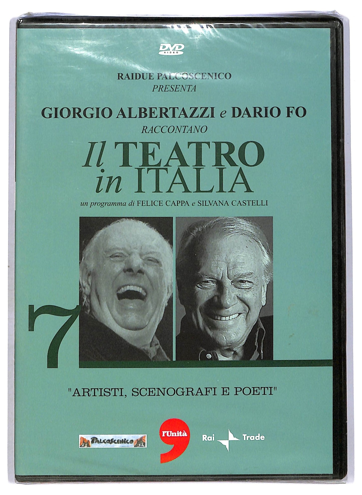EBOND Il Teatro in Italia vol 7  - Giogio Albertazzi e Dario Fo EDITORIALE DVD D752927