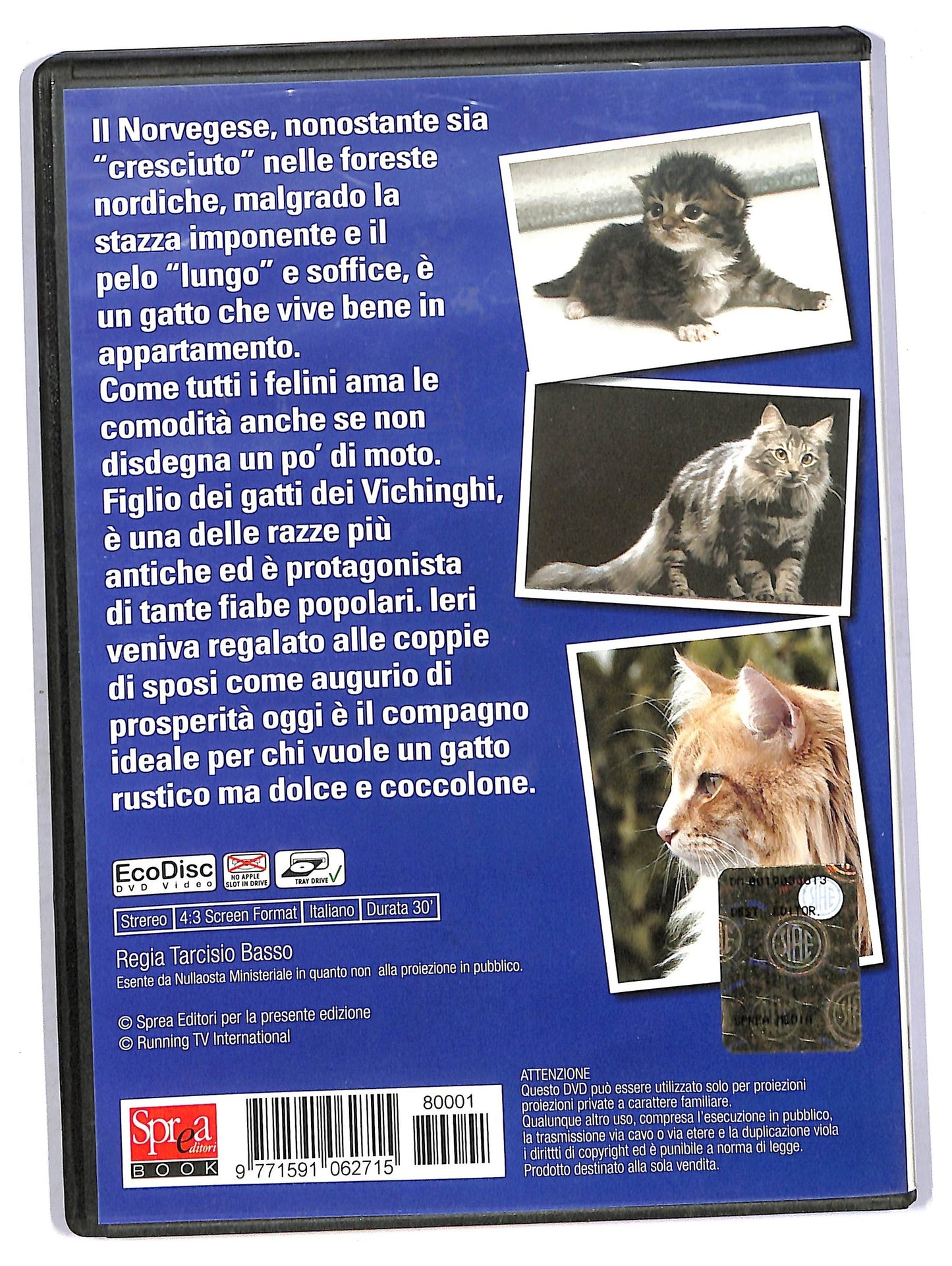 EBOND Norvegese 1 DVD EDITORIALE D752930