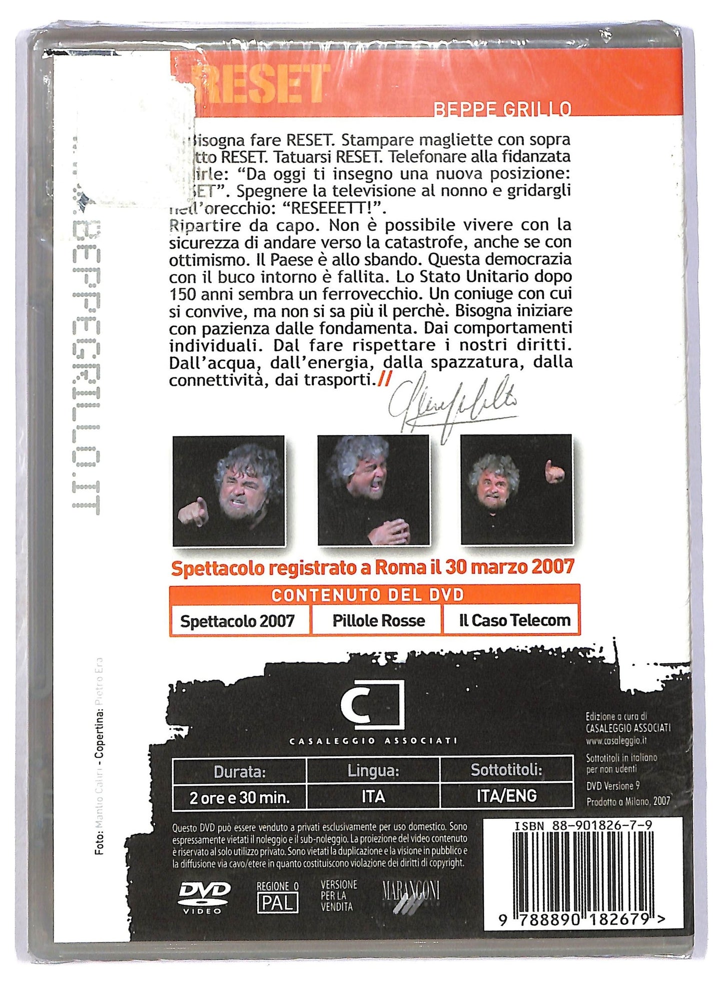 EBOND reset DVD D752933