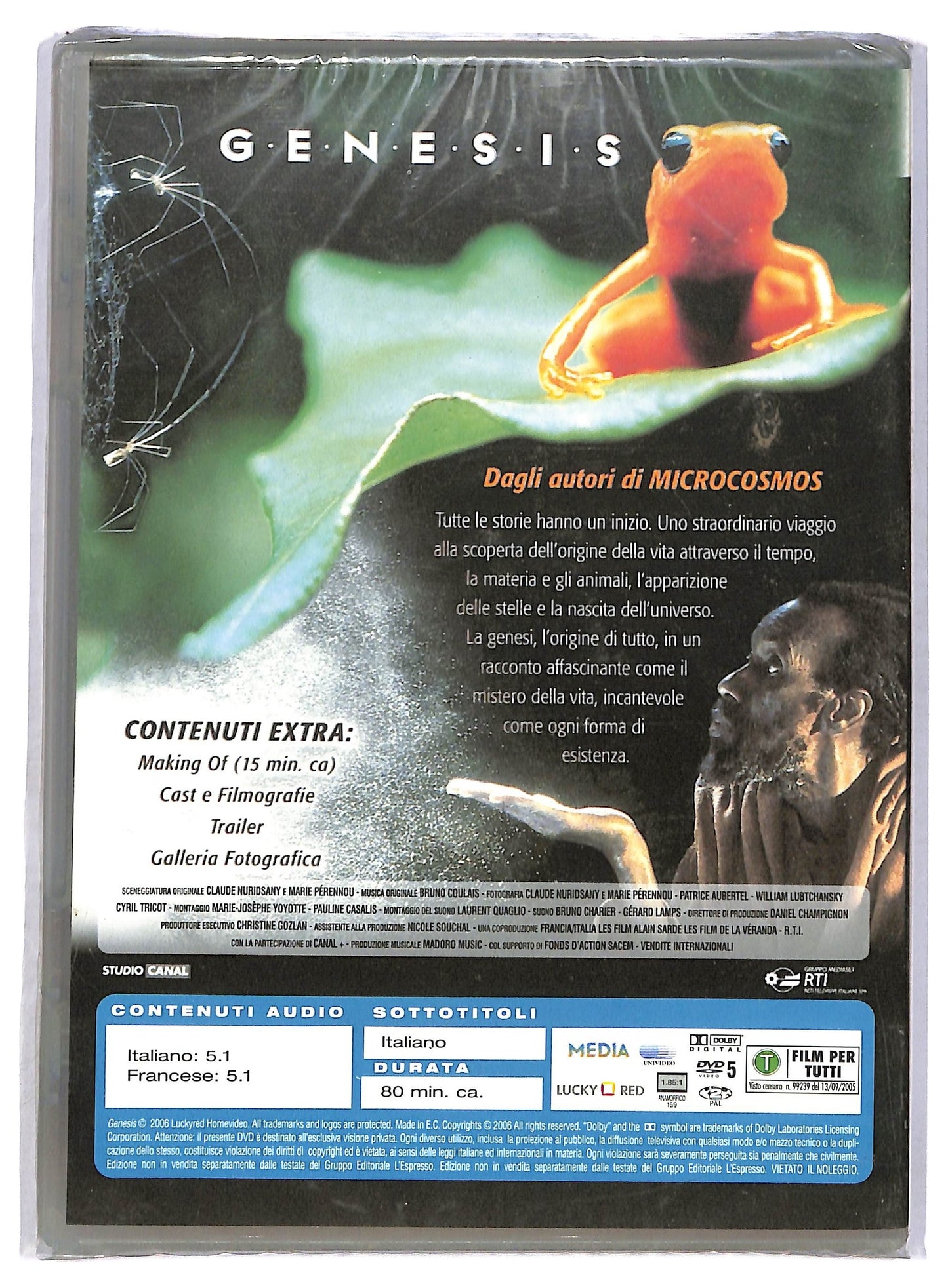 EBOND Genesis - tutte le storie hanno un inizio EDITORIALE DVD D752945