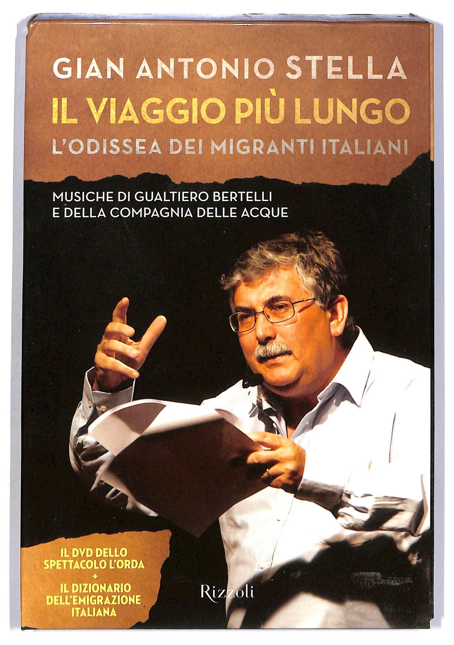 EBOND Il viaggio piu lungo - L'odissea dei migranti italiani Dizionario + DVD D753004