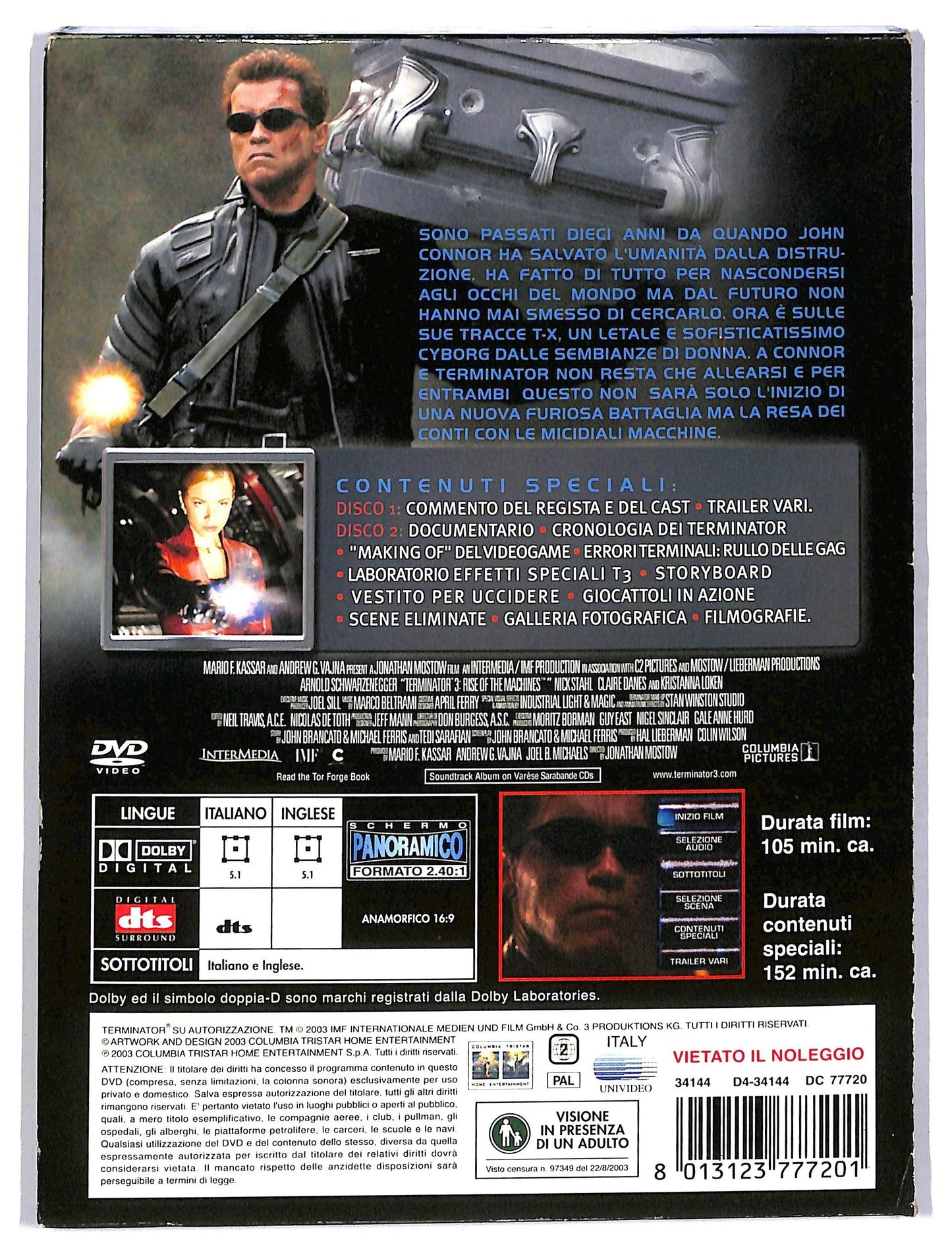 EBOND terminator 3 - le macchine ribelli DVD D753010