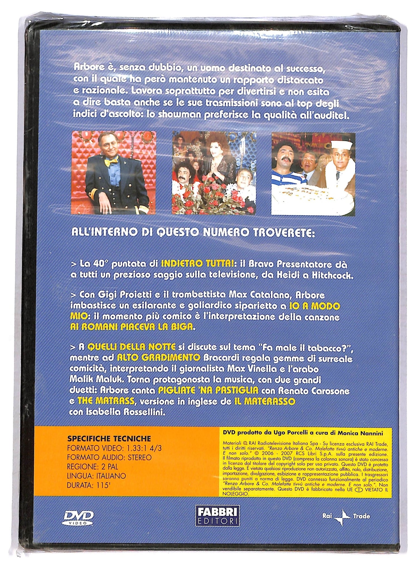 EBOND Renzo Arbore & Co EDITORIALE DVD D753210
