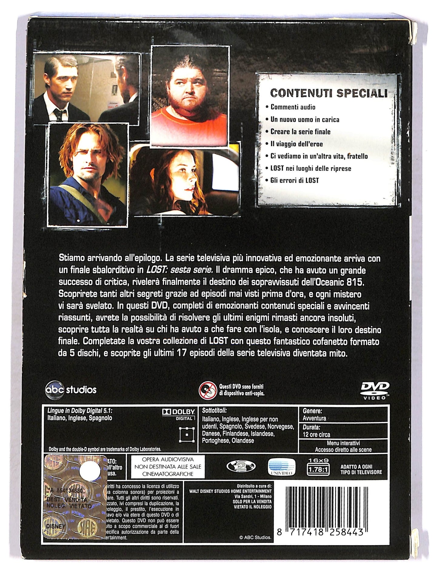 EBOND Lost - The final season Stagione 06 DVD D753214