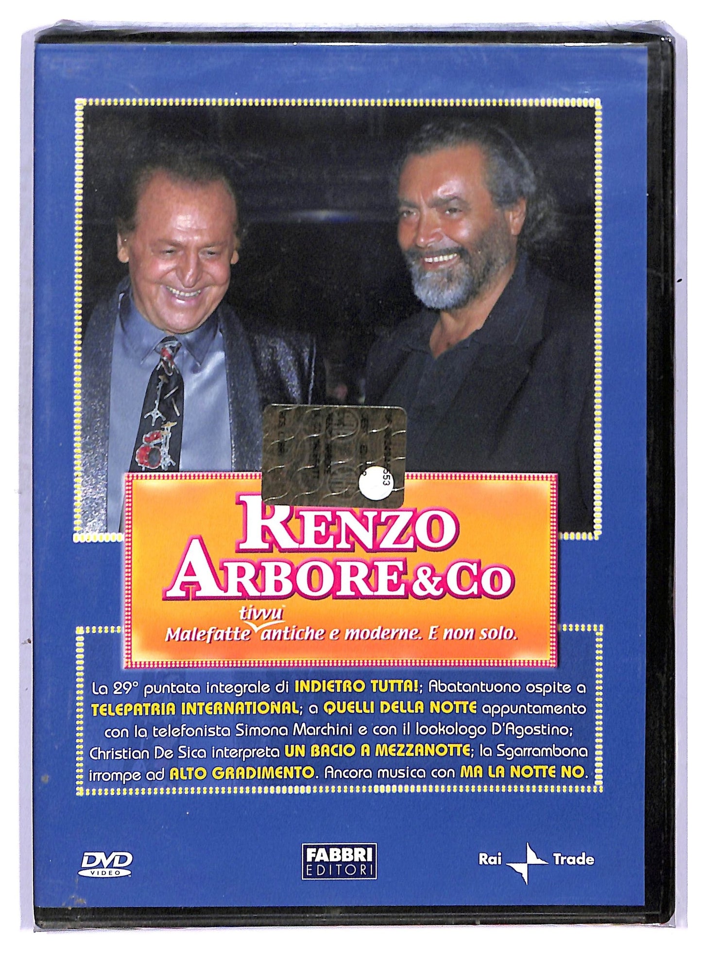 EBOND Renzo Arbore & Co EDITORIALE DVD D753313