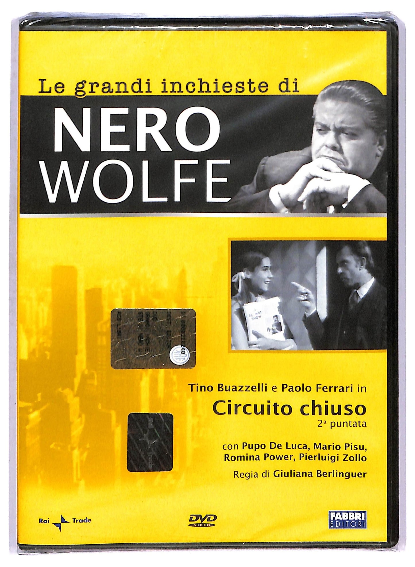 EBOND Nero wolfe - circuito chiuso seconda puntata EDITORIALE DVD D753352
