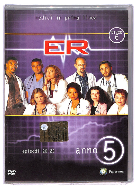 EBOND ER Medici In Prima Linea Disco 6 Anno 5 Epis. 20-22 EDITORIALE DVD D753420