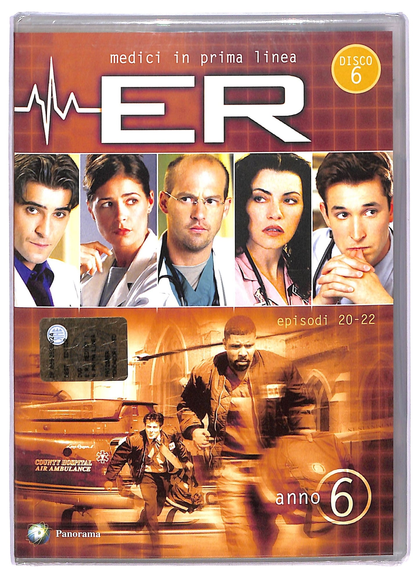 EBOND ER Medici In Prima Linea Anno 6 Disco 6 Epis. 20-22 EDITORIALE DVD D753424