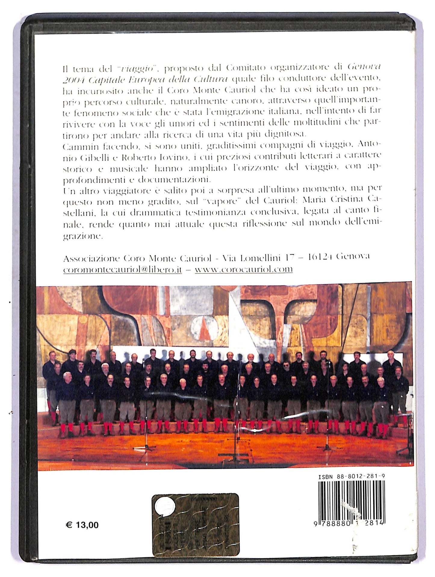 EBOND Per terre assai lontane - canti di emigrazione DVD D753431