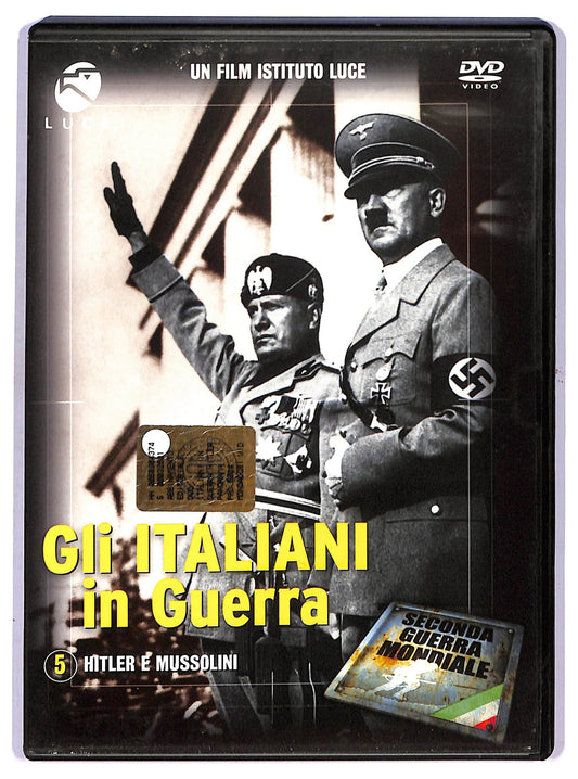 EBOND Gli Italiani in Guerra - Hitler e Mussolini DVD EDITORIALE D753452