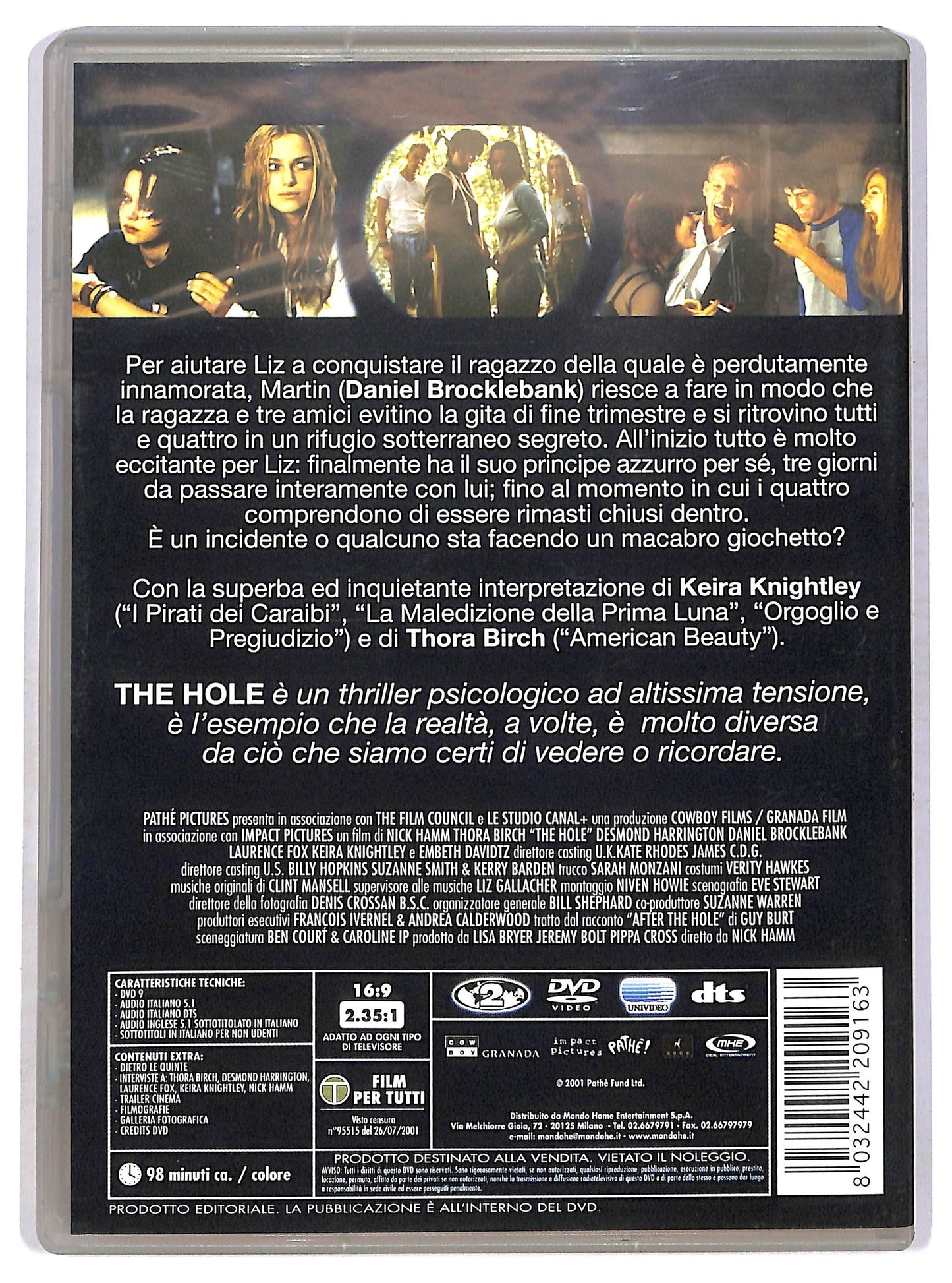EBOND The Hole DVD D753509