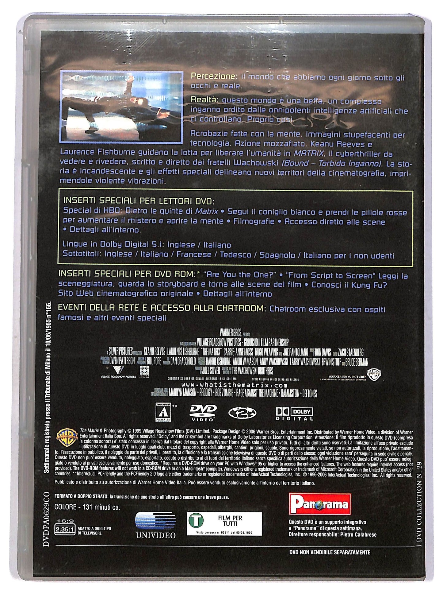 EBOND matrix  EDITORIALE DVD D753562